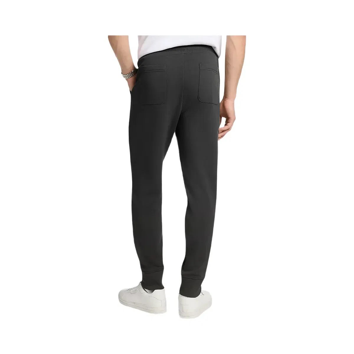Michael Kors Embossed Logo Cotton Blend Joggers