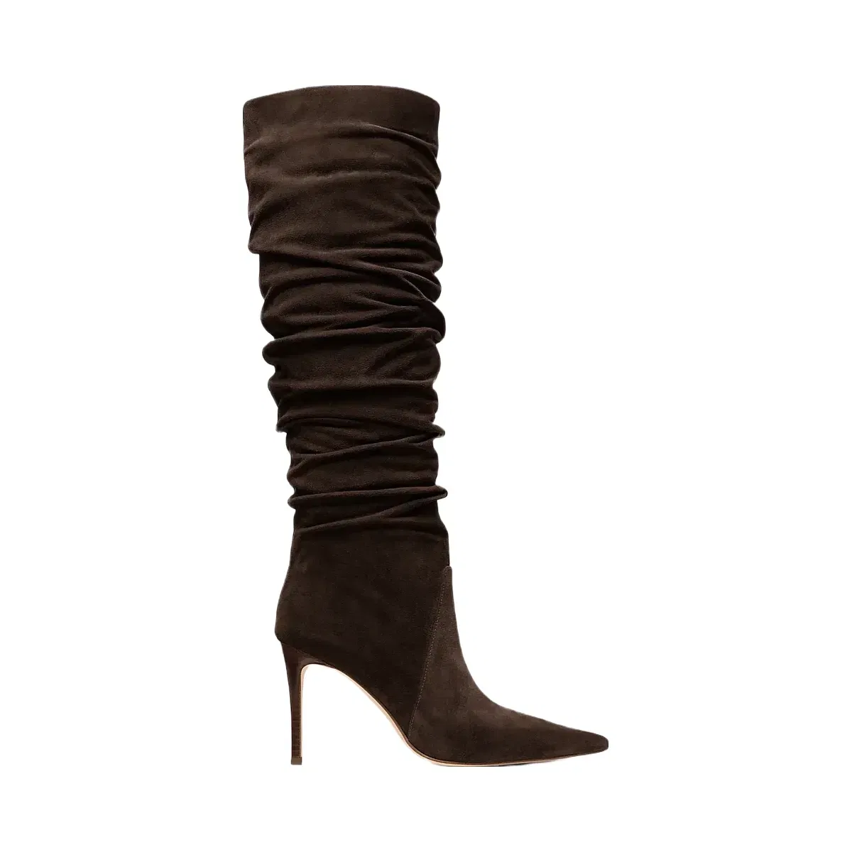 Michael Kors Dawn Suede Boot Chocolate