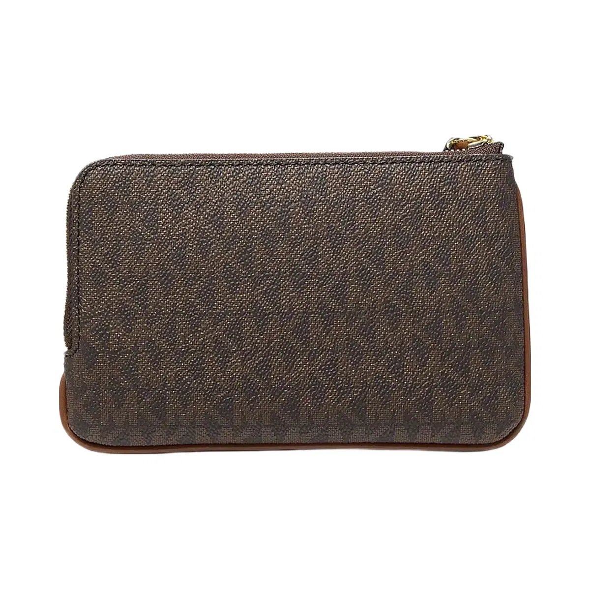 Michael Kors Jet Set Travel Small Signature Logo Wristlet Brown
