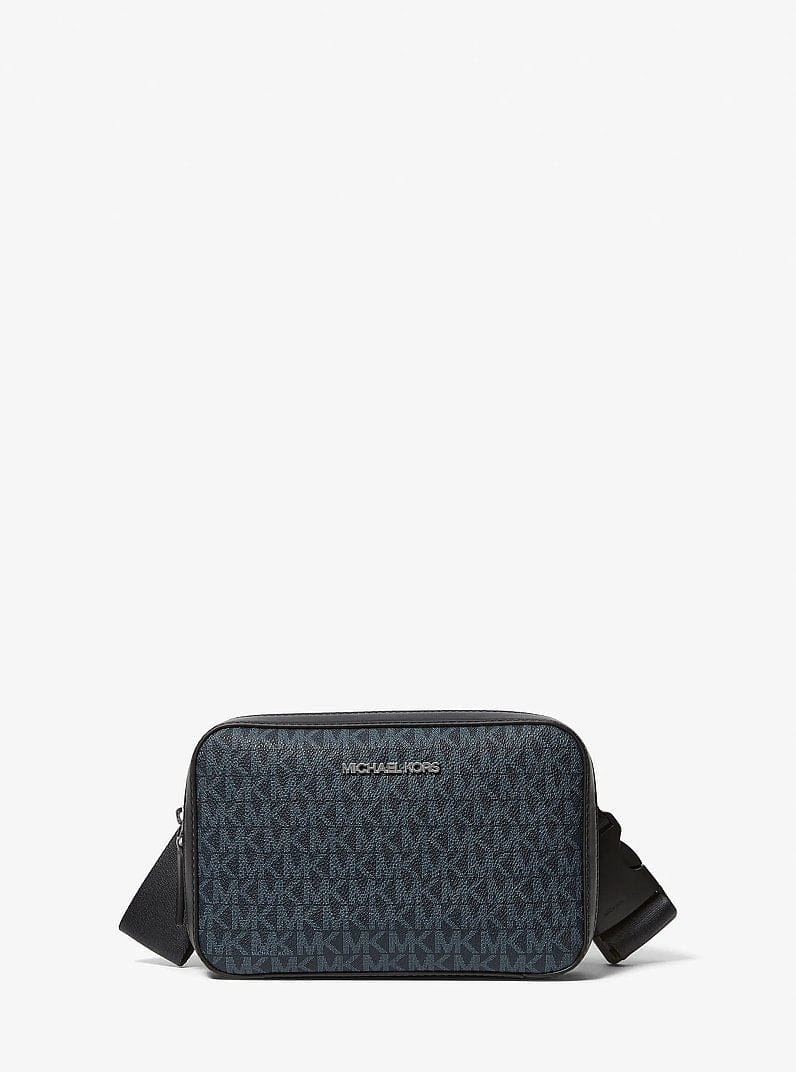 Michael Kors Cooper Signature Logo Belt Bag Admrl/Plblue