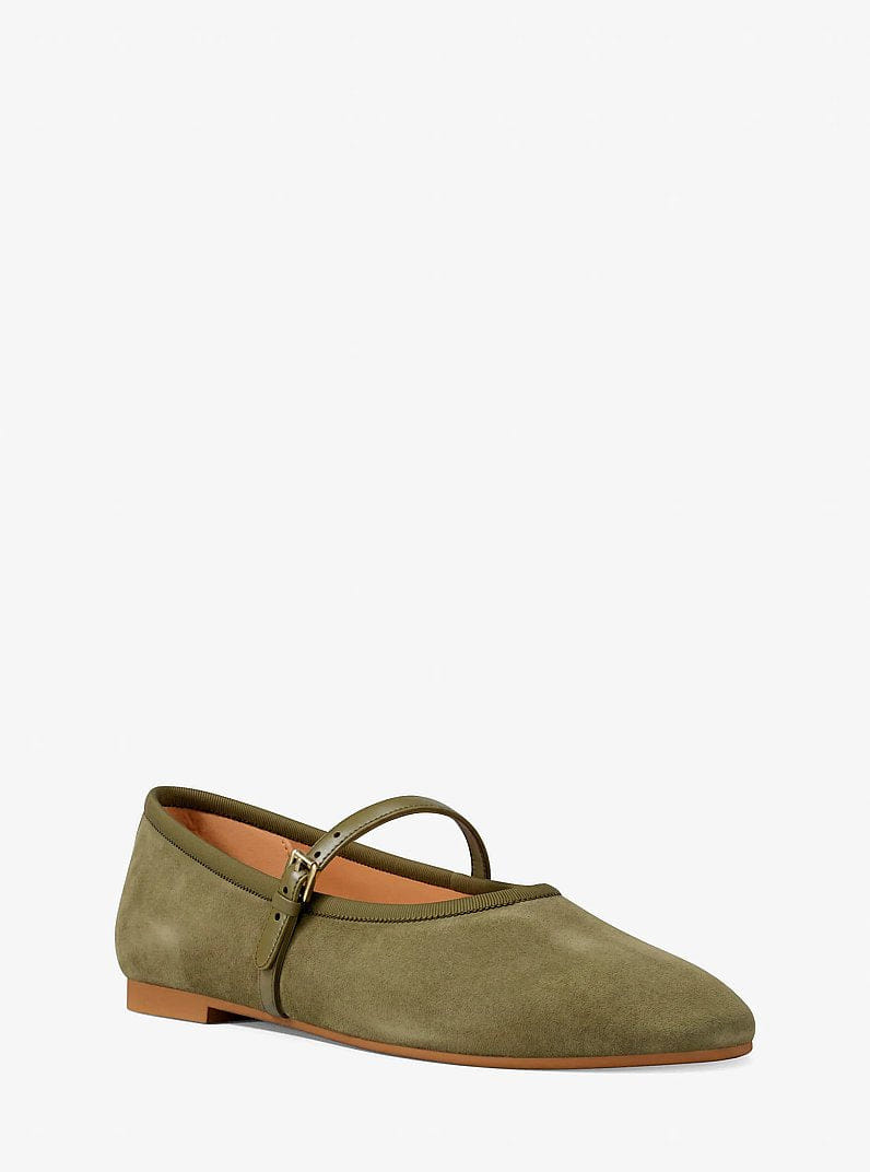 Michael Kors Phoebe Ballet Flat Oregano