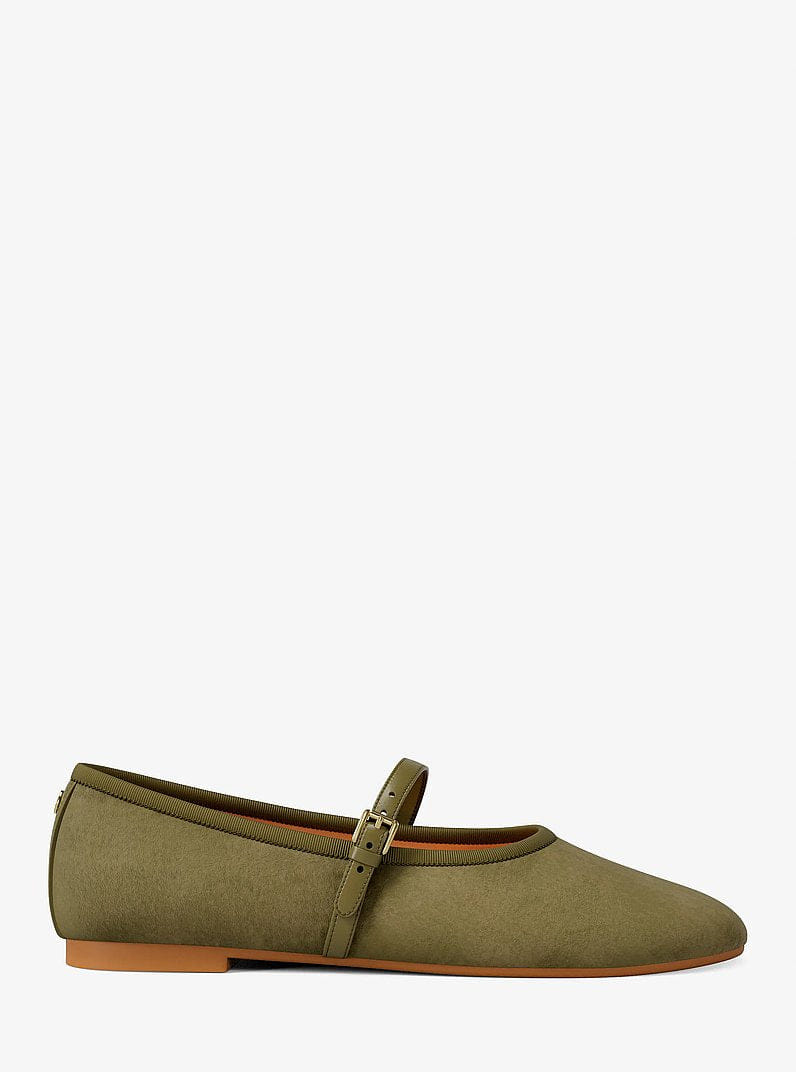 Michael Kors Phoebe Ballet Flat Oregano