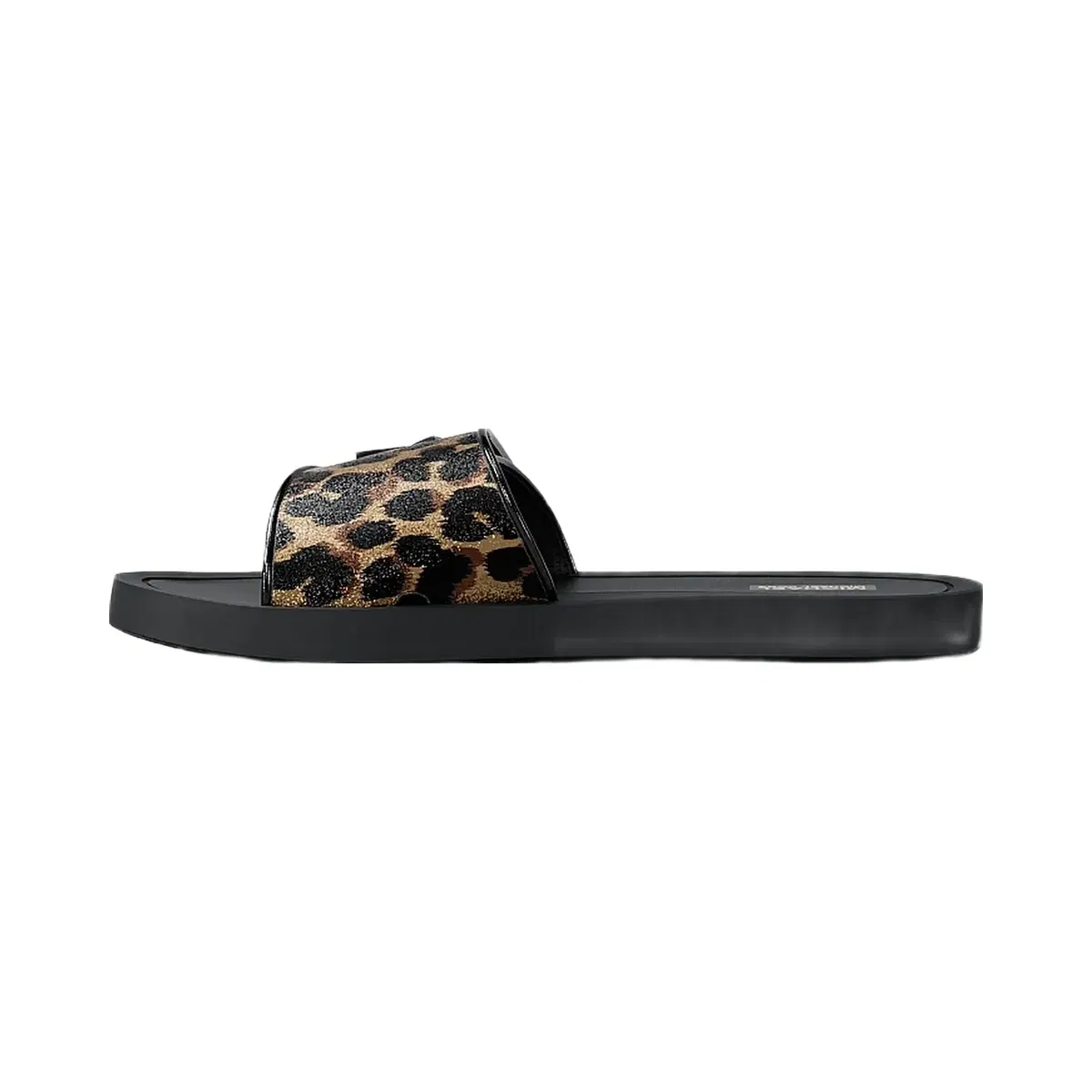 Michael Kors Palmer Cheetah Print Slide Sandal Dk Camel Mlt
