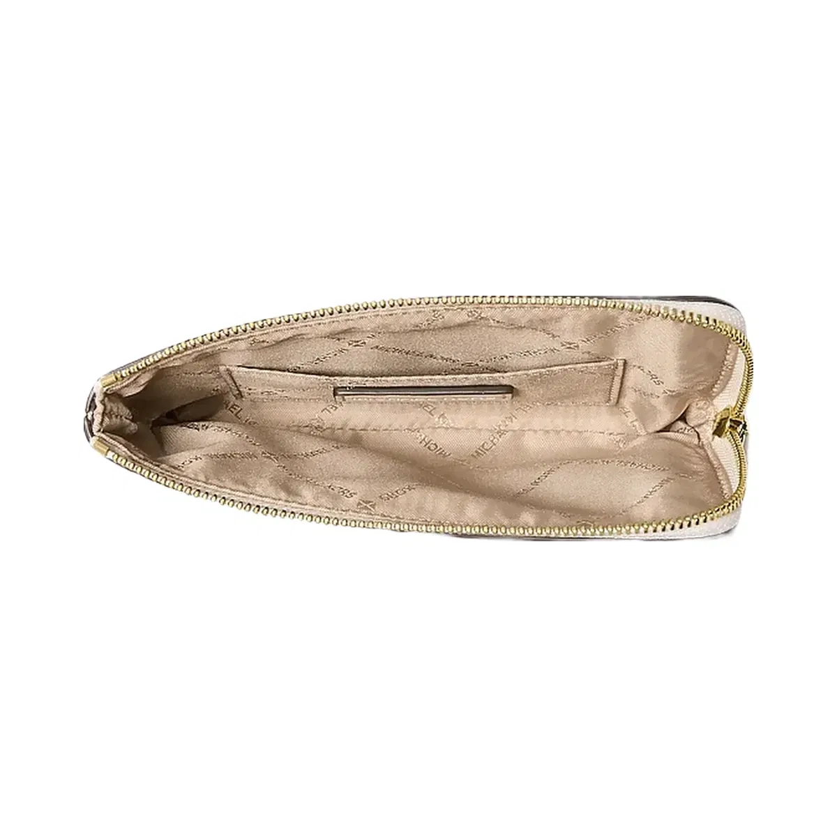 Michael Kors Jet Set Travel Small Floral Printed Wristlet Lt Cream