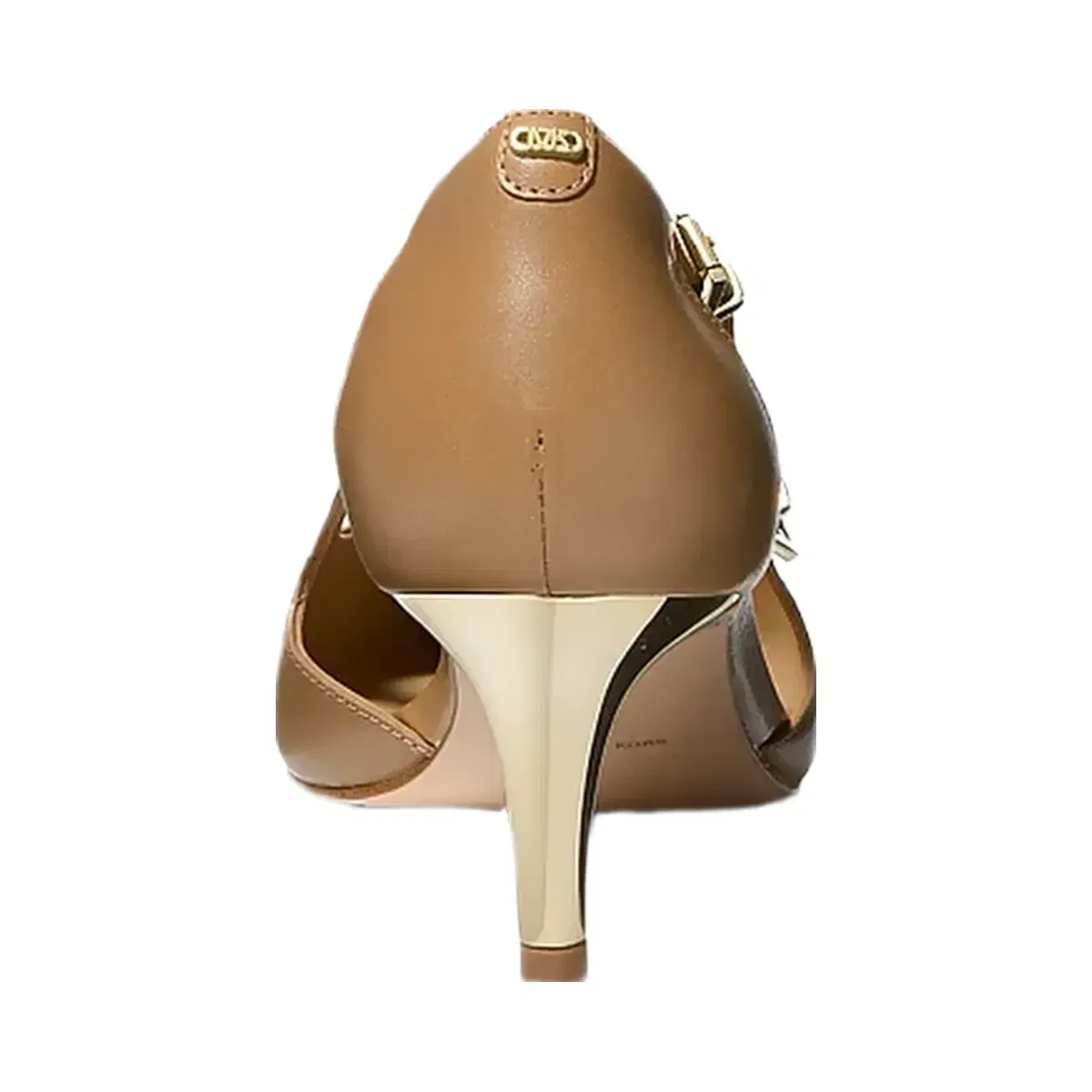 Michael Kors Kasia Leather Kitten Pump Husk