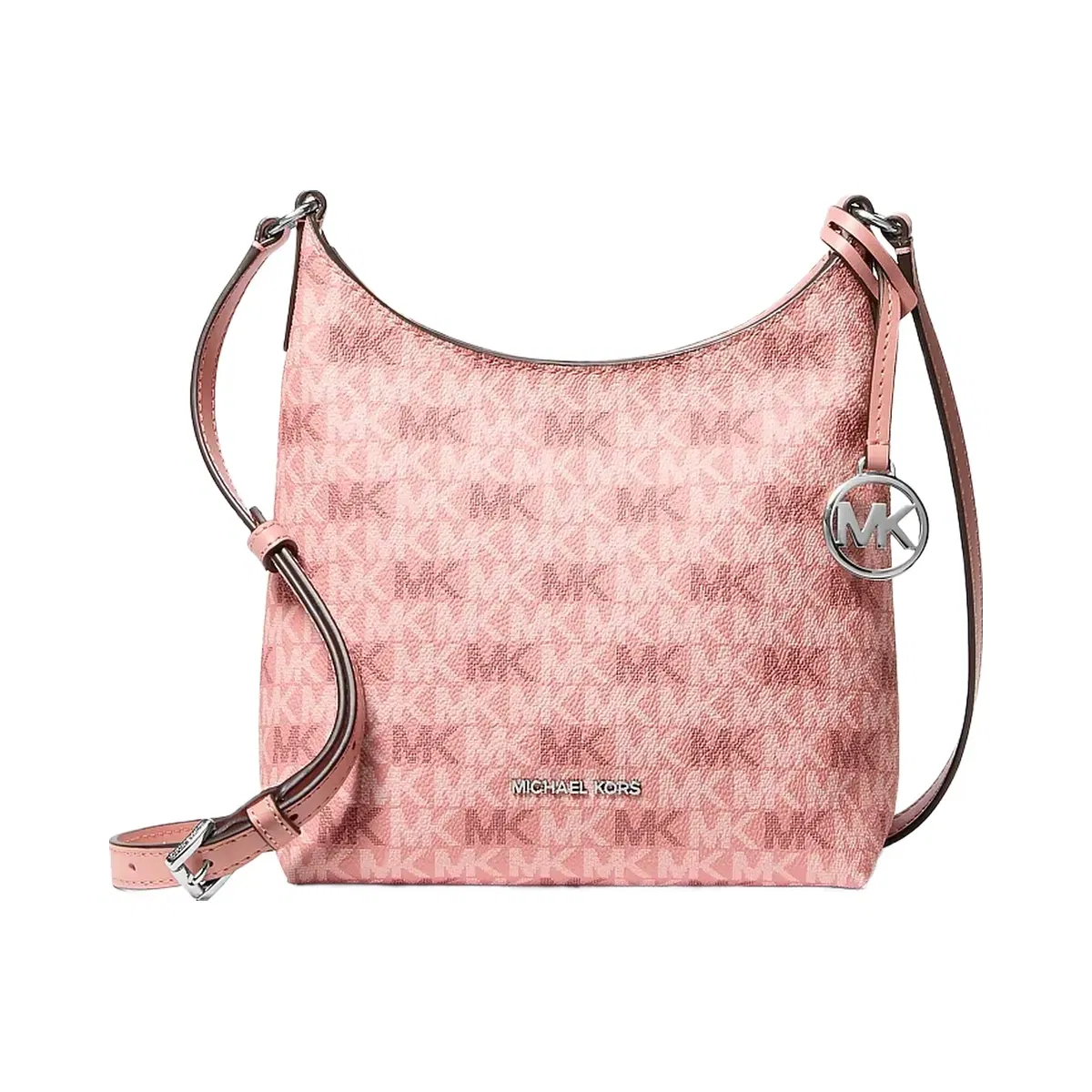 Michael Kors Maya Small Signature Logo Crossbody Bag Sunset Rose