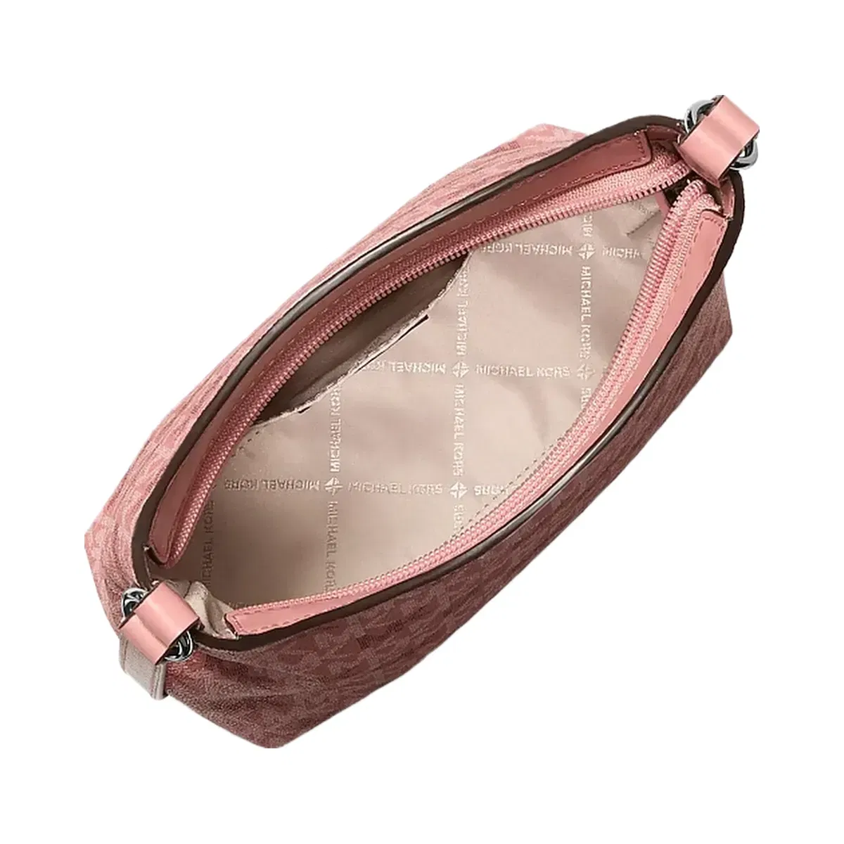 Michael Kors Maya Small Signature Logo Crossbody Bag Sunset Rose