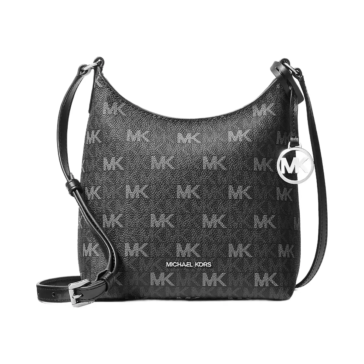 Michael Kors Maya Small Signature Logo Crossbody Bag Black