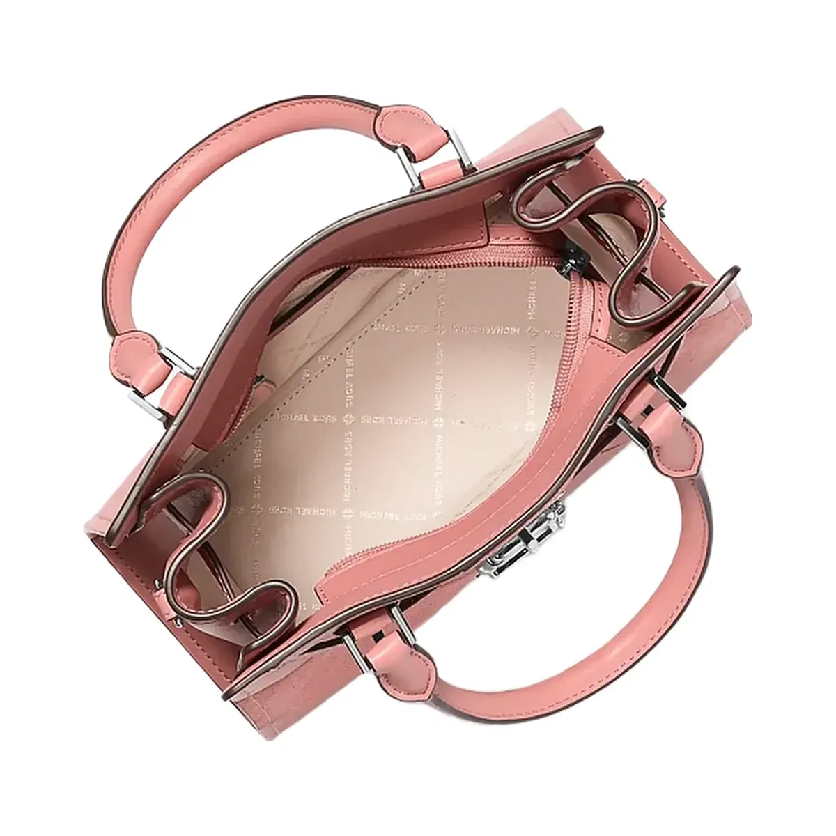 Michael Kors Hamilton Small Convertible Satchel Sunset Rose