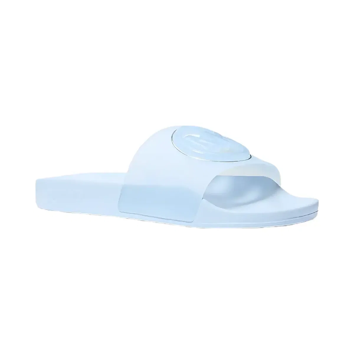 Michael Kors Penny PVC Slide Sandal Pale Ocean