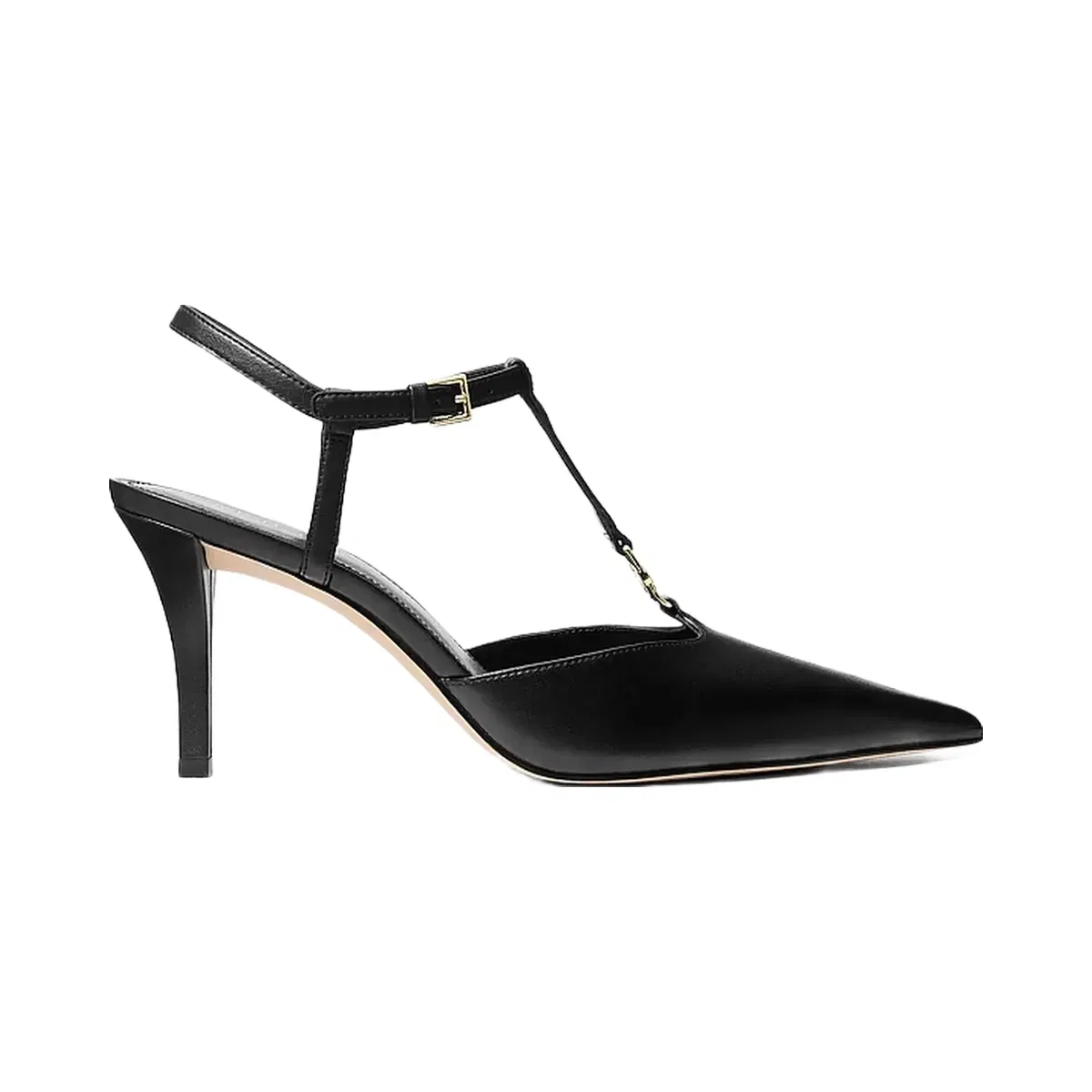 Michael Kors Nalia T-Strap Pump Black