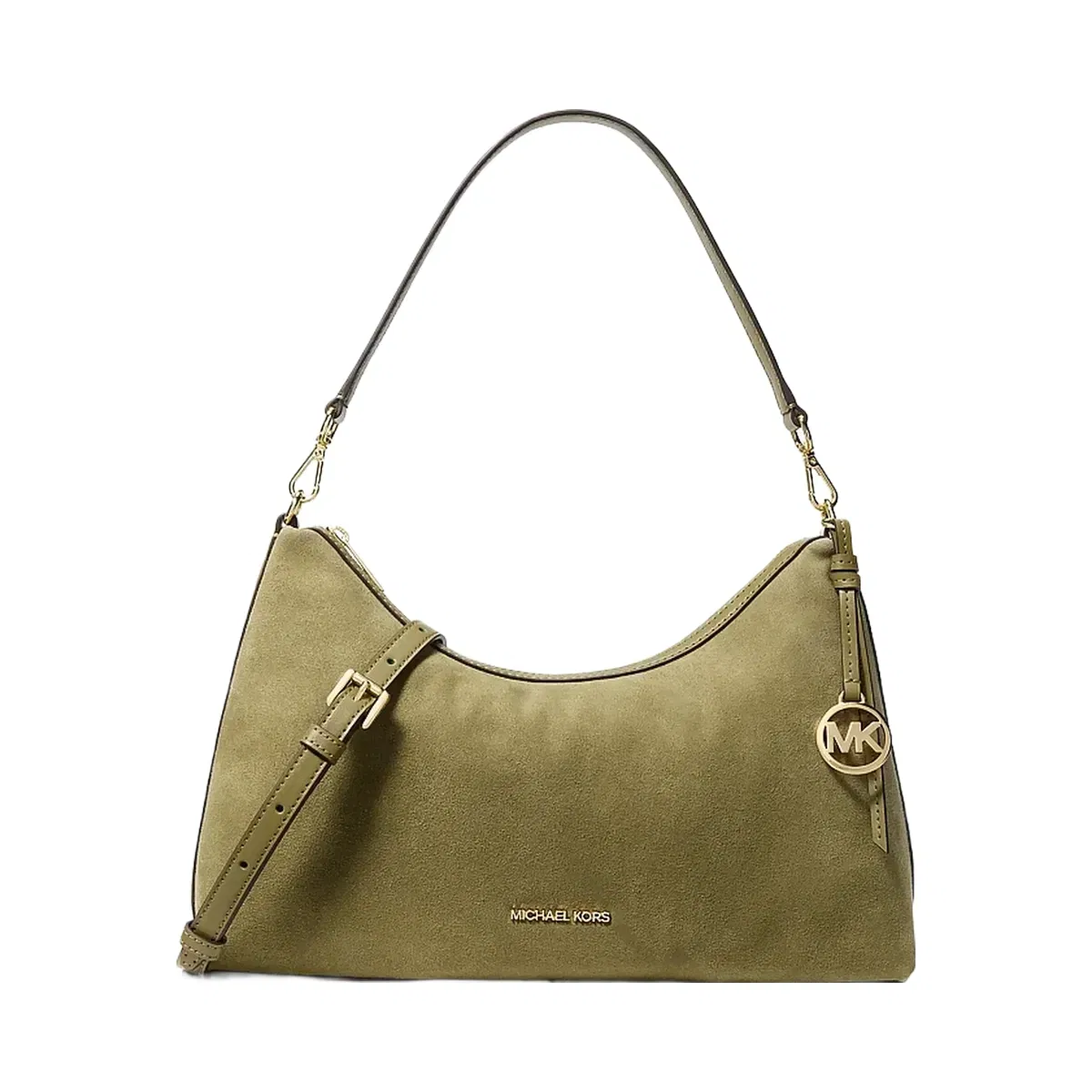 Michael Kors Sammy Medium Convertible Shoulder Bag Oregano
