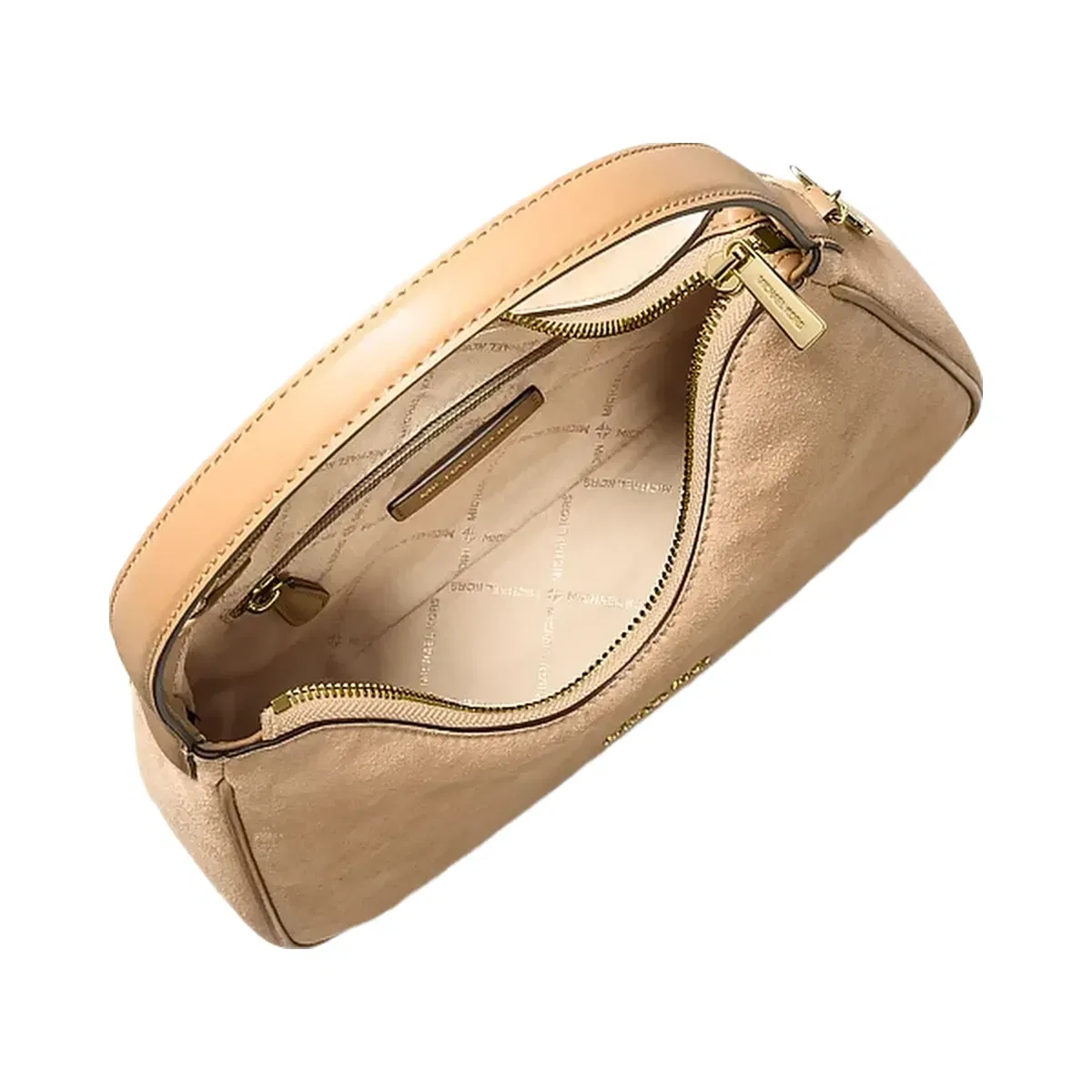 Michael Kors Nayla Small Hobo Shoulder Bag Camel