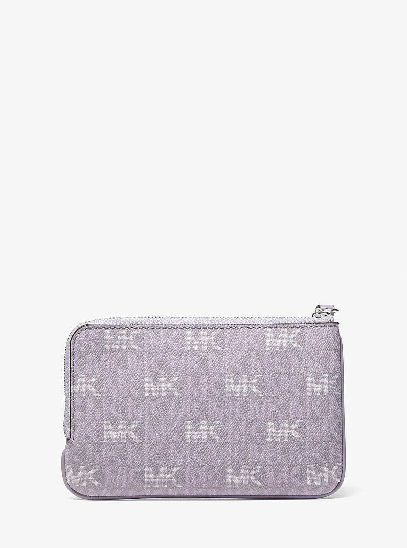 Michael Kors Jet Set Travel Small Signature Logo Wristlet Lilac