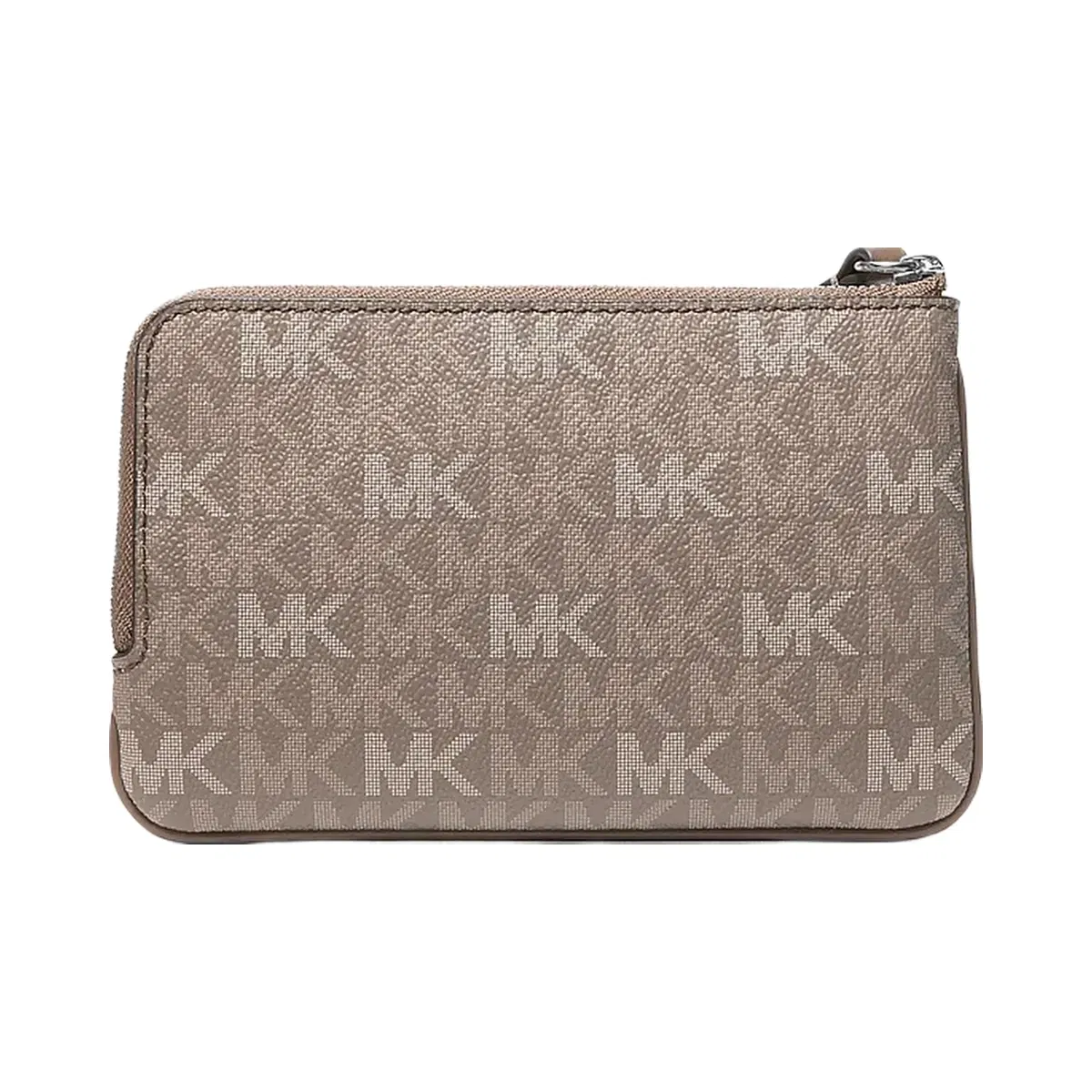 Michael Kors Jet Set Travel Small Signature Logo Wristlet Mushroom