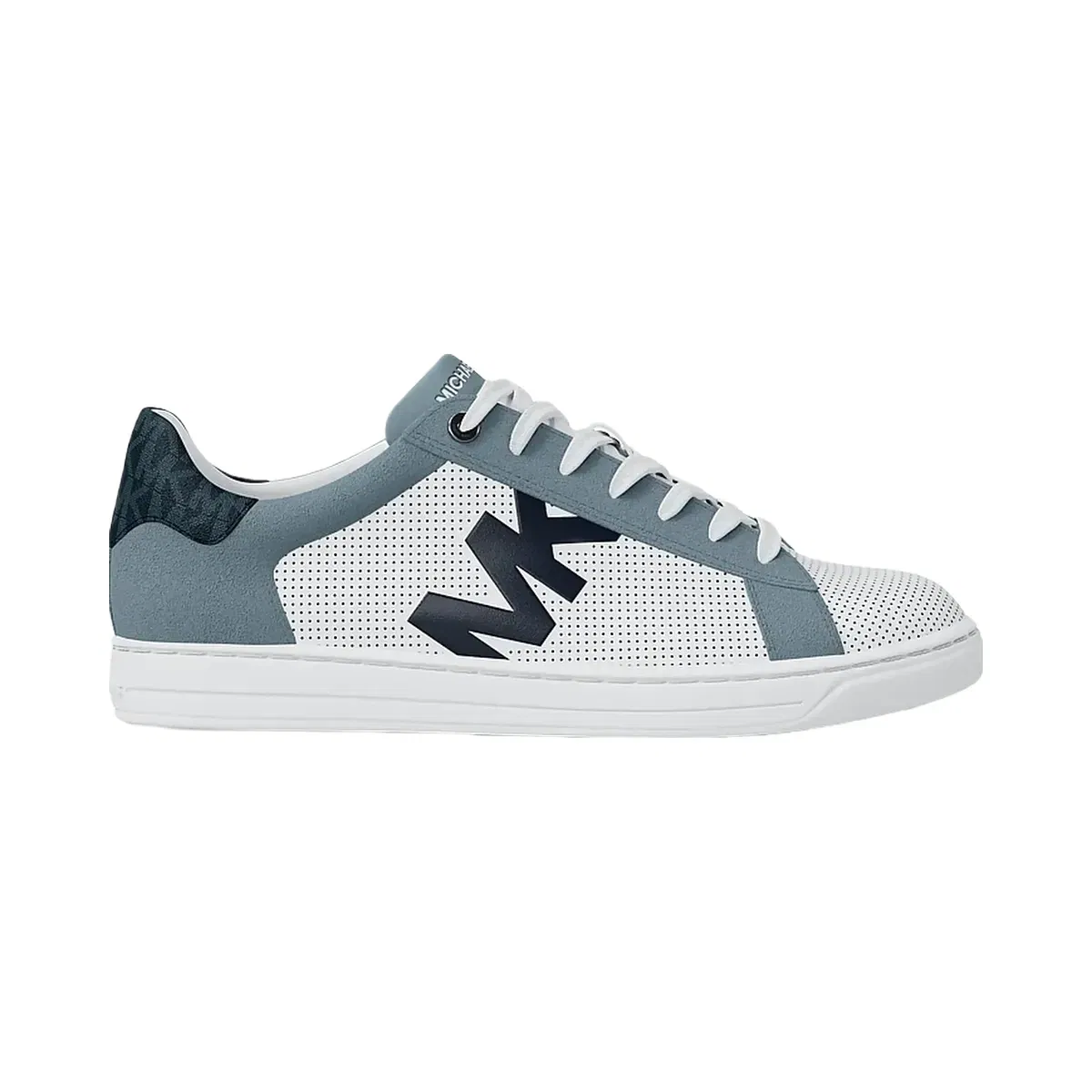 Michael Kors Jacob Mixed-Media Sneaker Pl Ocn Mlti