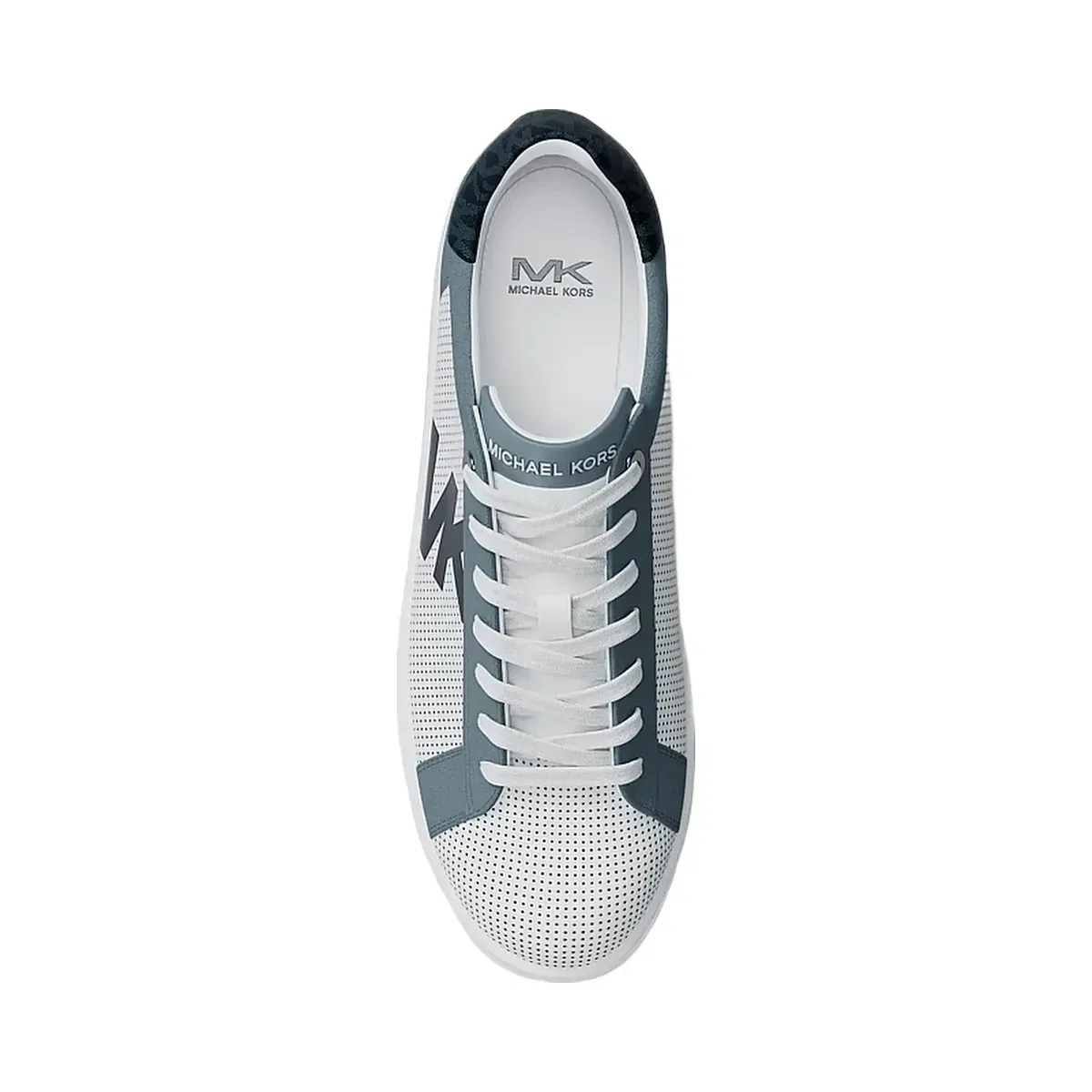 Michael Kors Jacob Mixed-Media Sneaker Pl Ocn Mlti