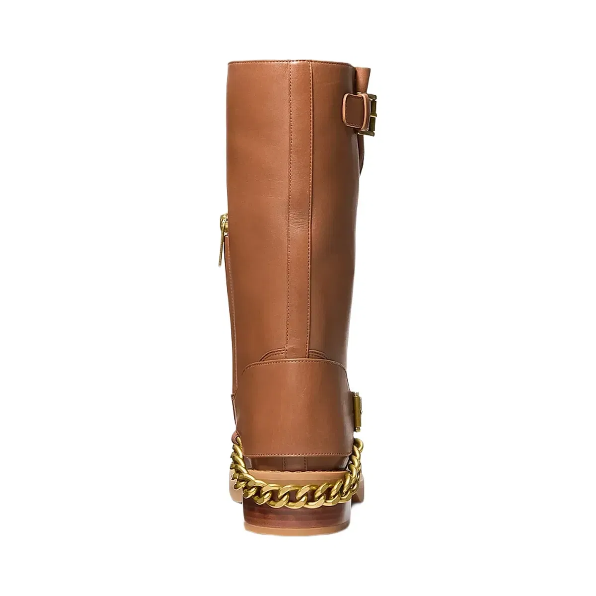 Michael Kors Cayden Leather Boot Luggage