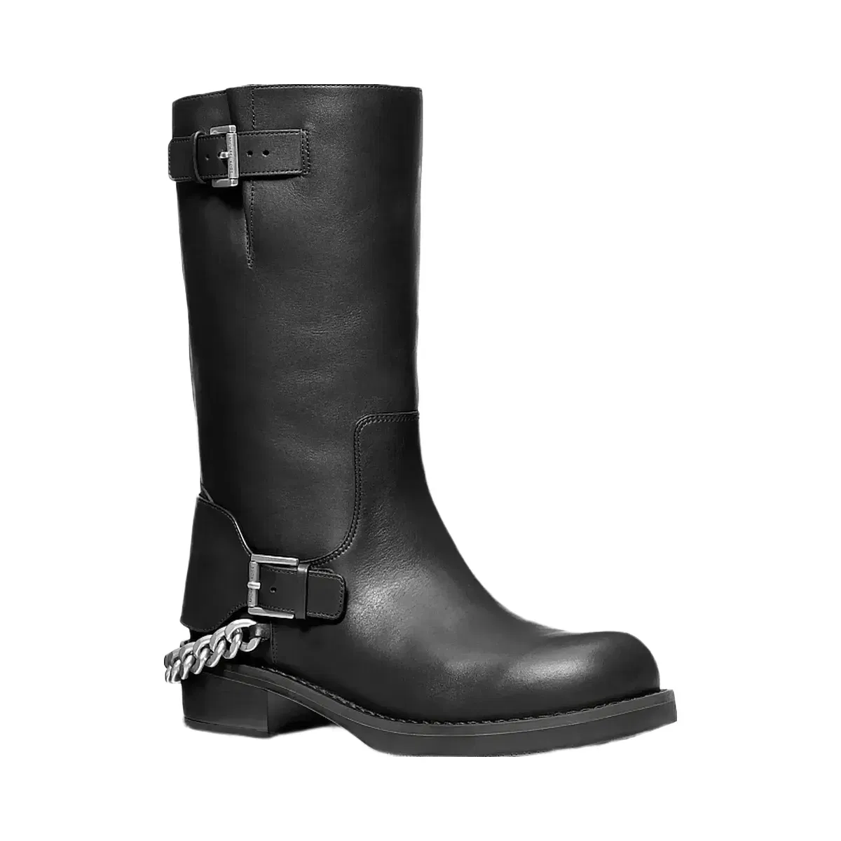 Michael Kors Cayden Leather Boot Black