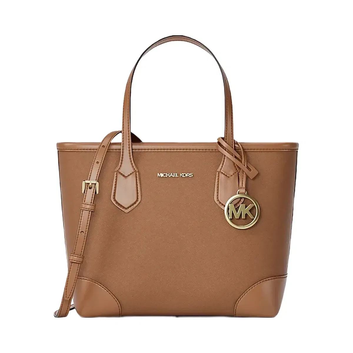 Michael Kors Eva Extra-Small Leather Convertible Tote Bag Luggage