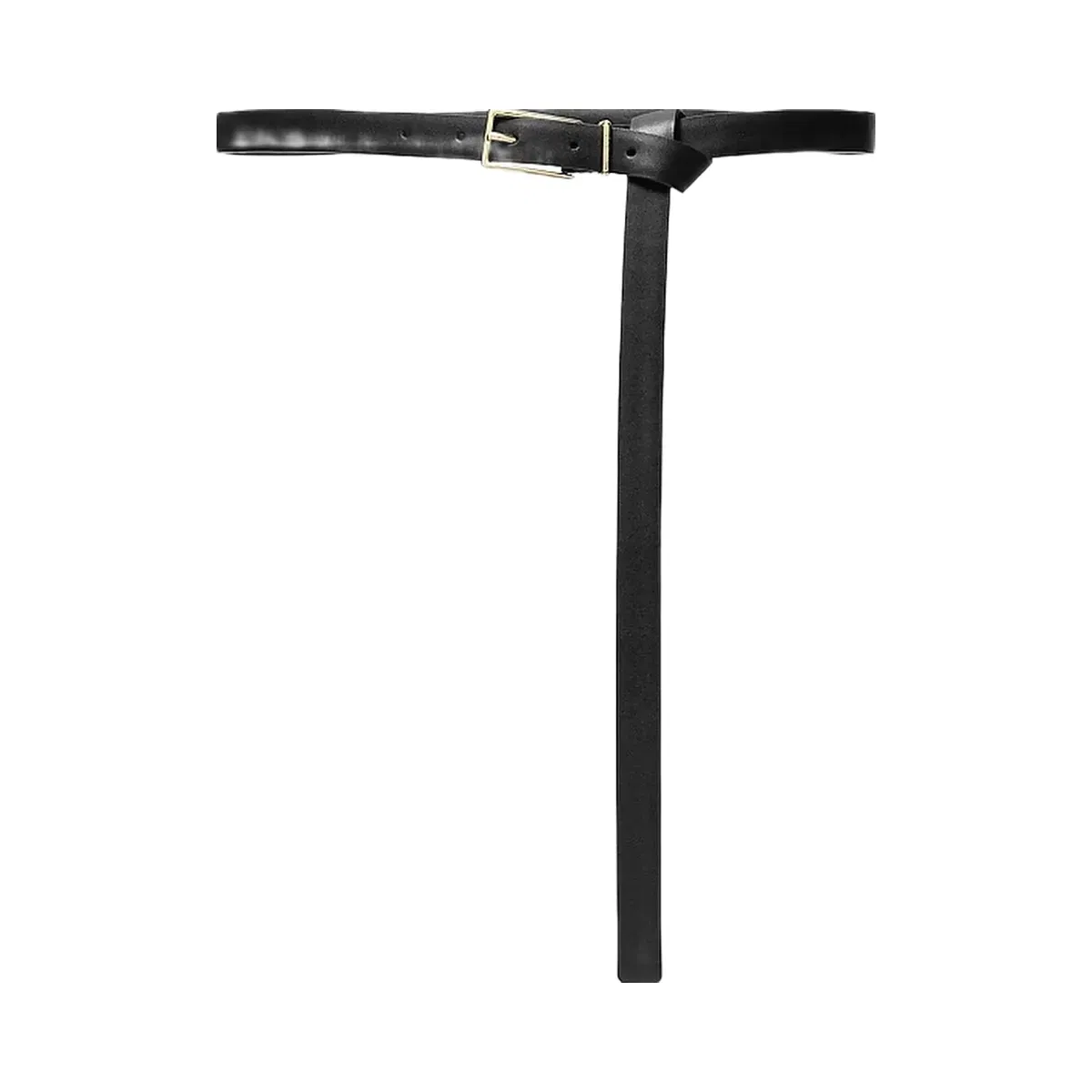 Michael Kors Leather Belt Black