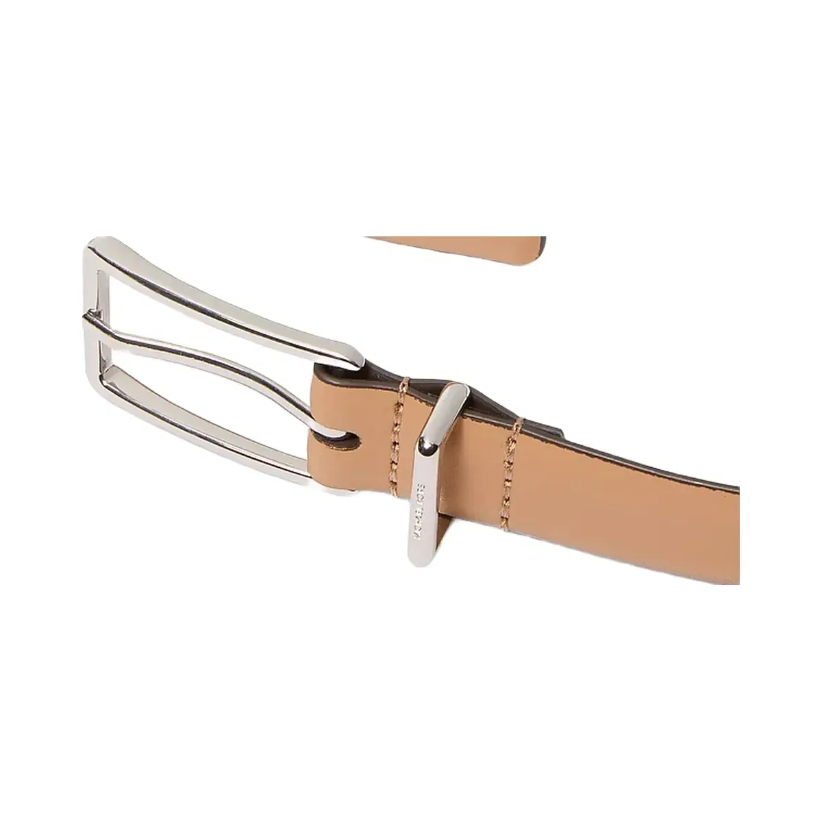 Michael Kors Leather Belt Peanut