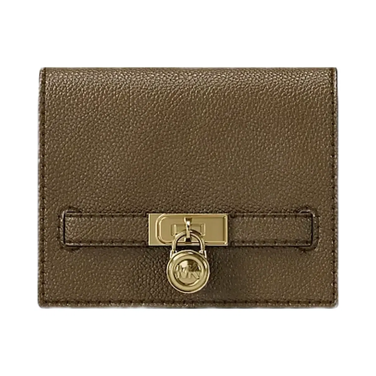 Michael Kors Hamilton Moderne Small Leather Wallet Loden