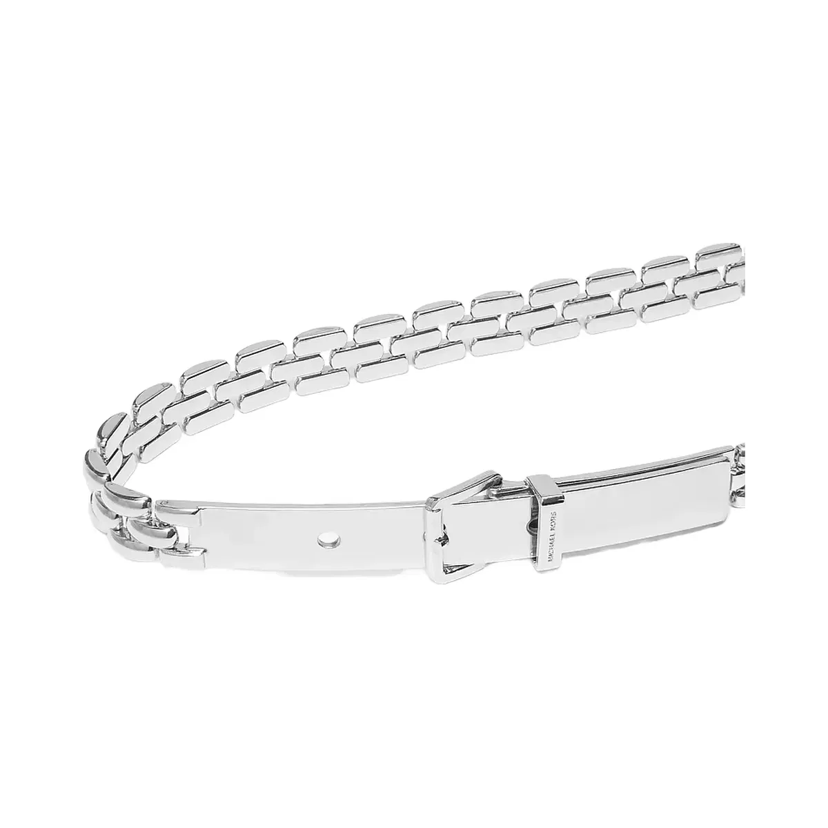 Michael Kors Gold-Tone Chain Belt Silver