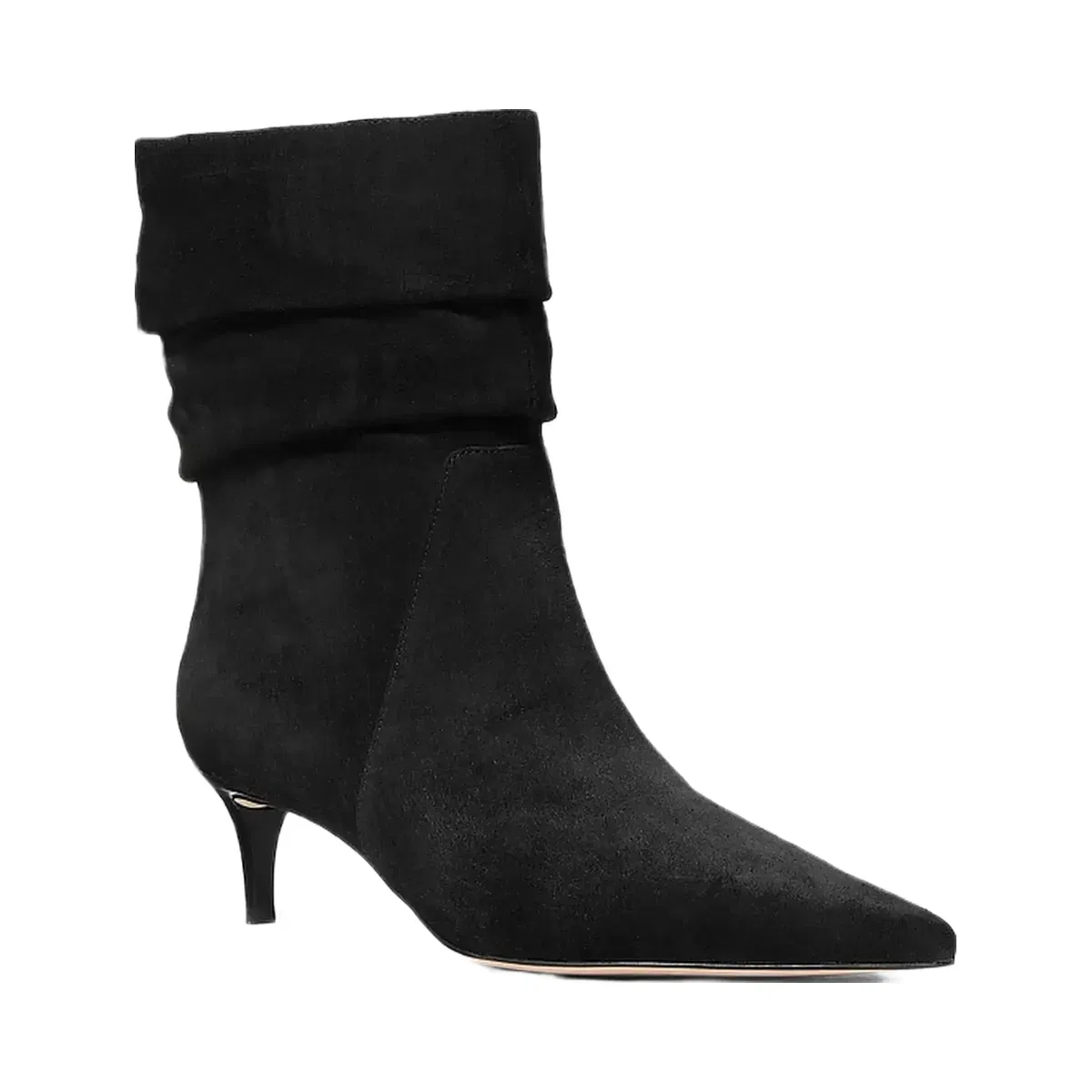 Michael Kors Dawn Suede Ankle Boot Black