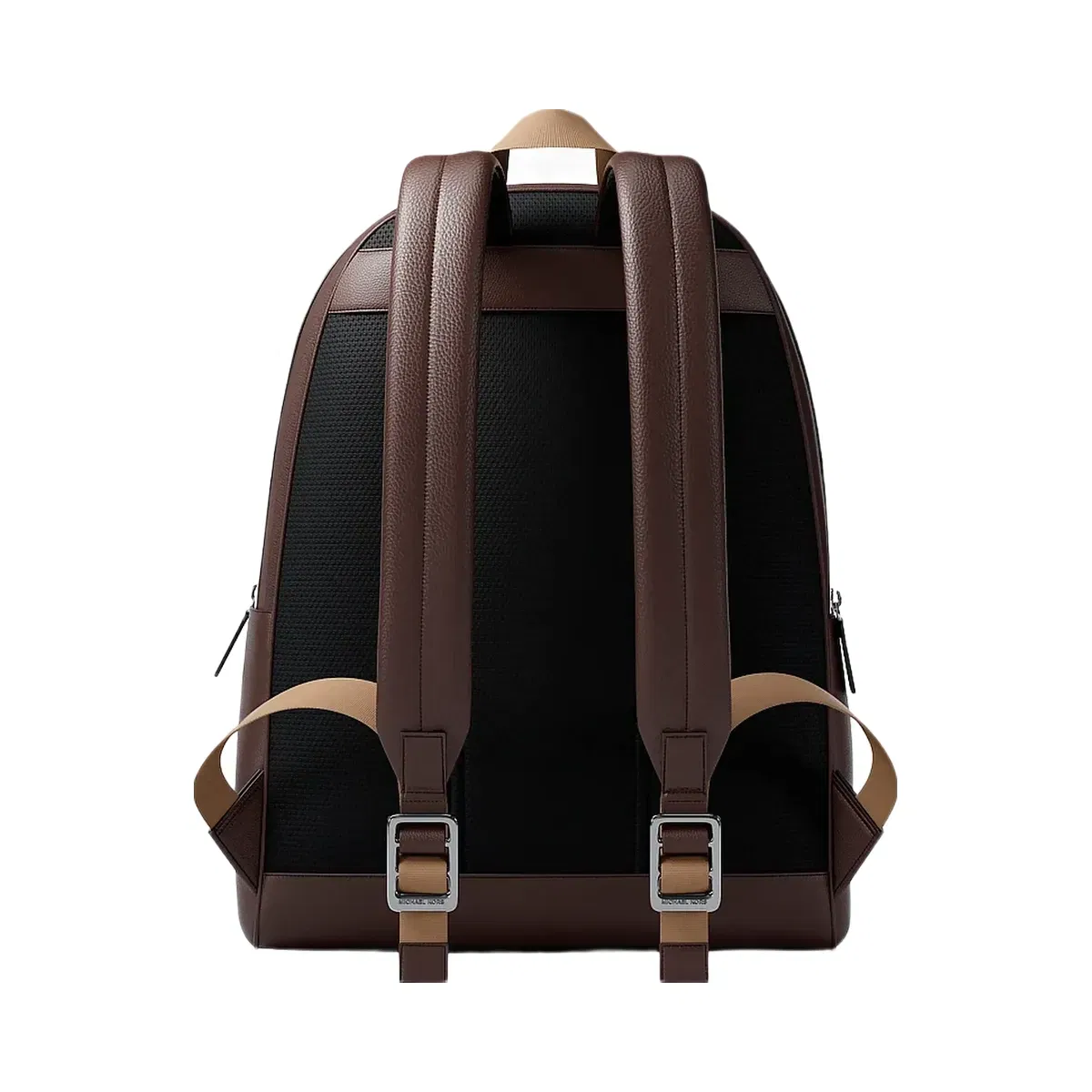 Michael Kors Pacey Medium Signature Logo Backpack Camel