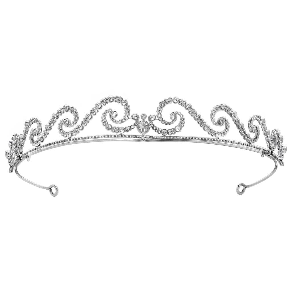 Art Deco Platinum, White Gold and Diamond Tiara