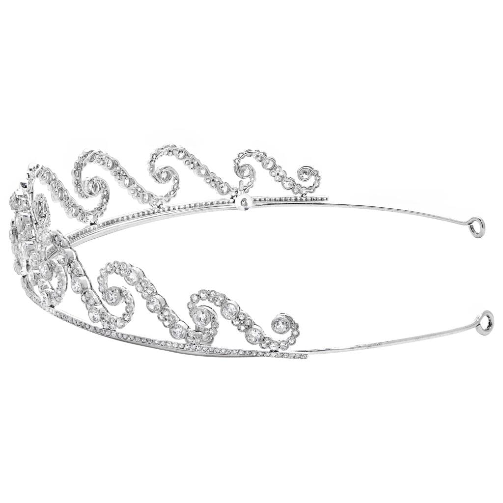 Art Deco Platinum, White Gold and Diamond Tiara