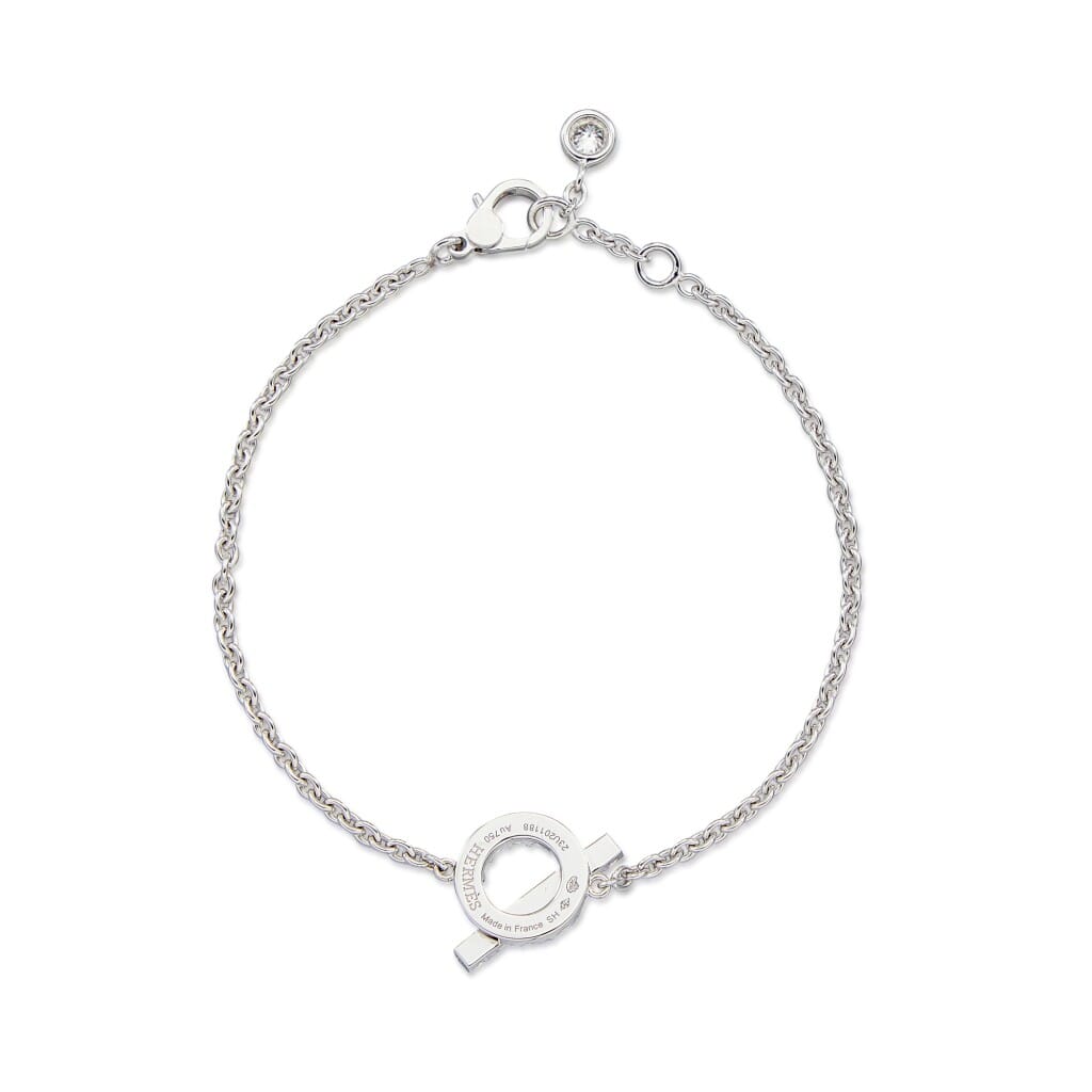 White Gold and Diamond Finesse Bracelet