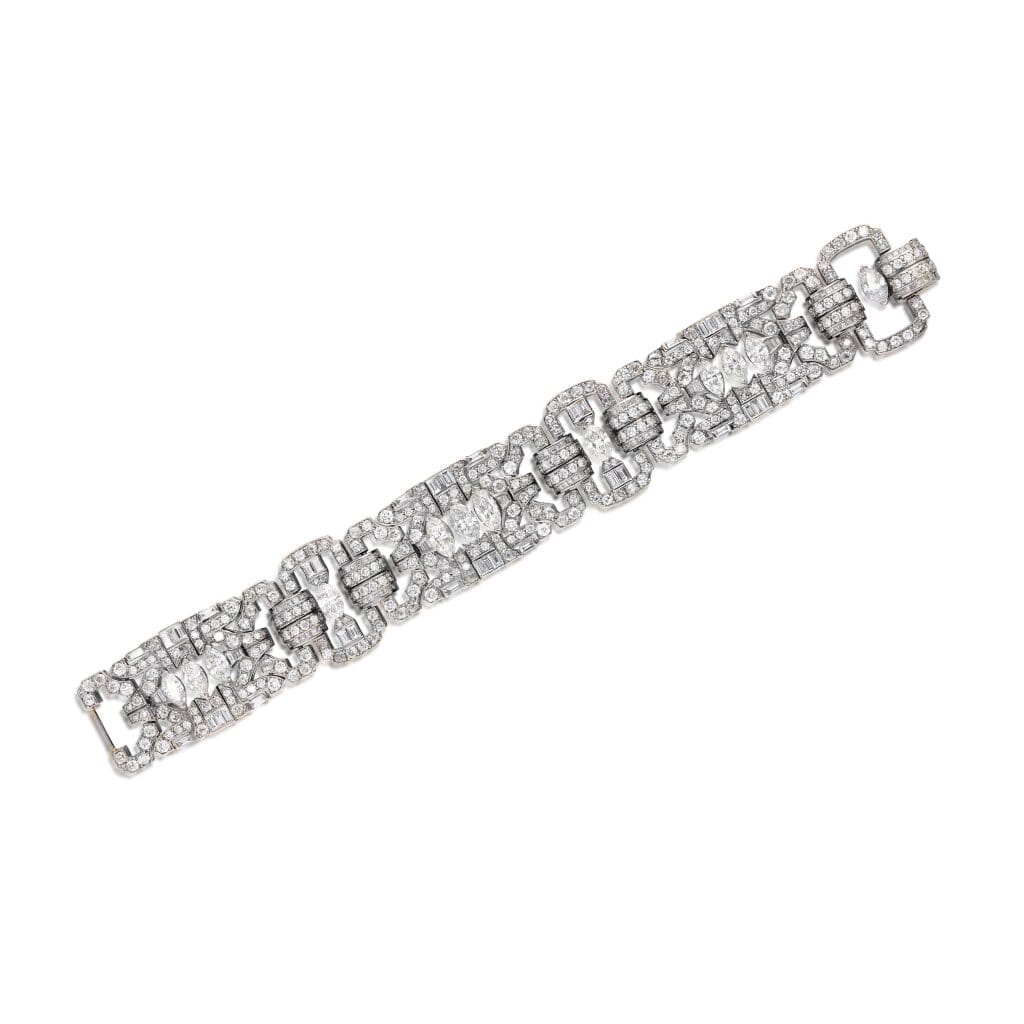 White Gold and Diamond Bracelet