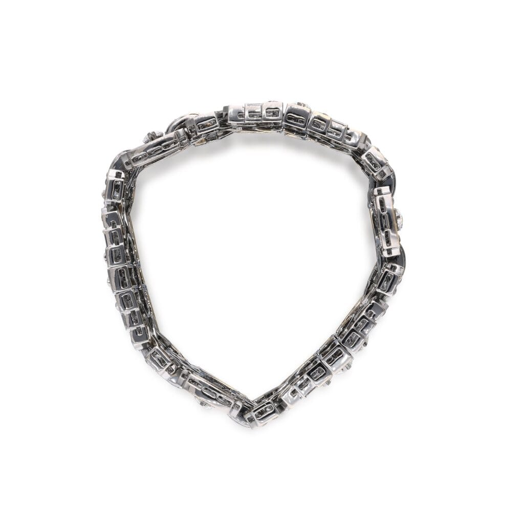 White Gold and Diamond Bracelet