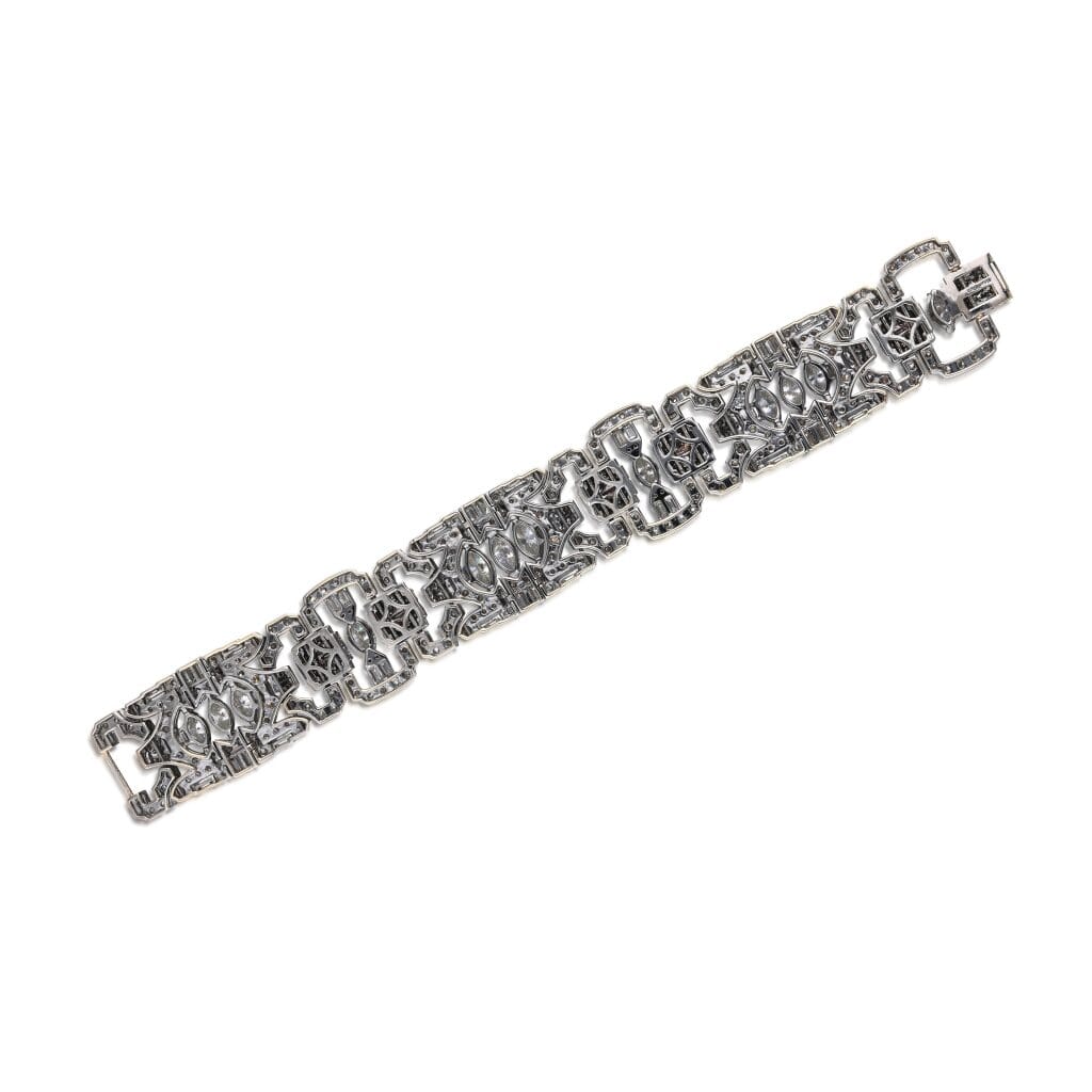 White Gold and Diamond Bracelet
