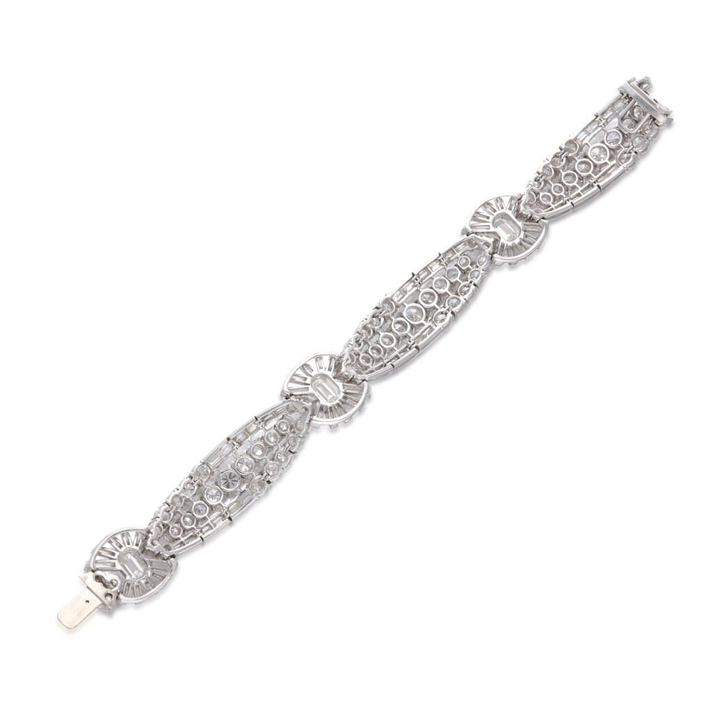 Platinum and Diamond Bracelet
