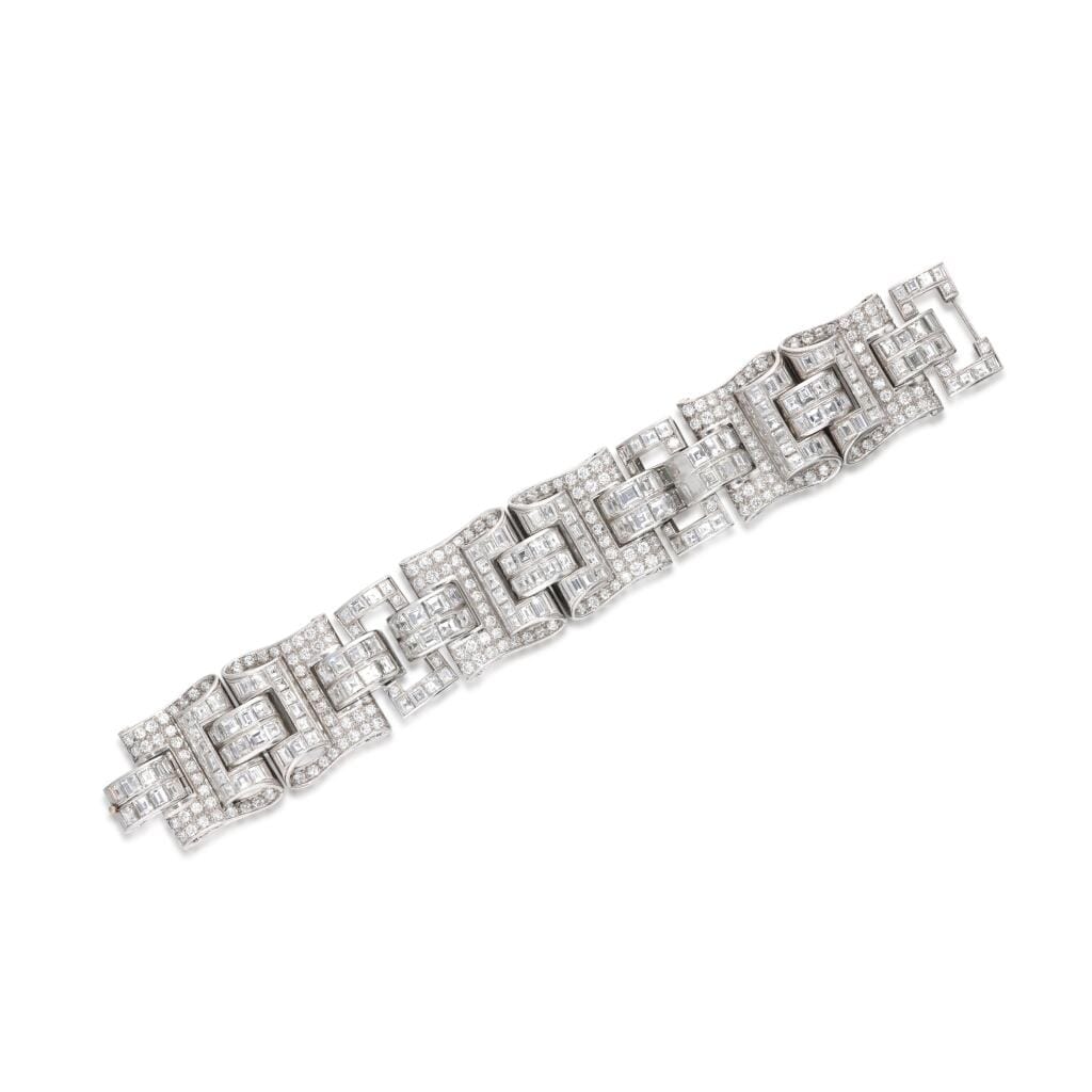 Platinum and Diamond Bracelet