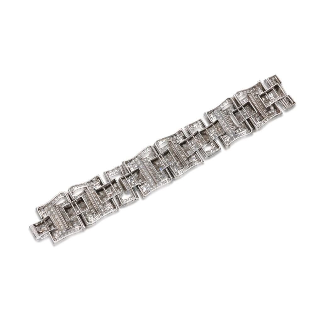 Platinum and Diamond Bracelet