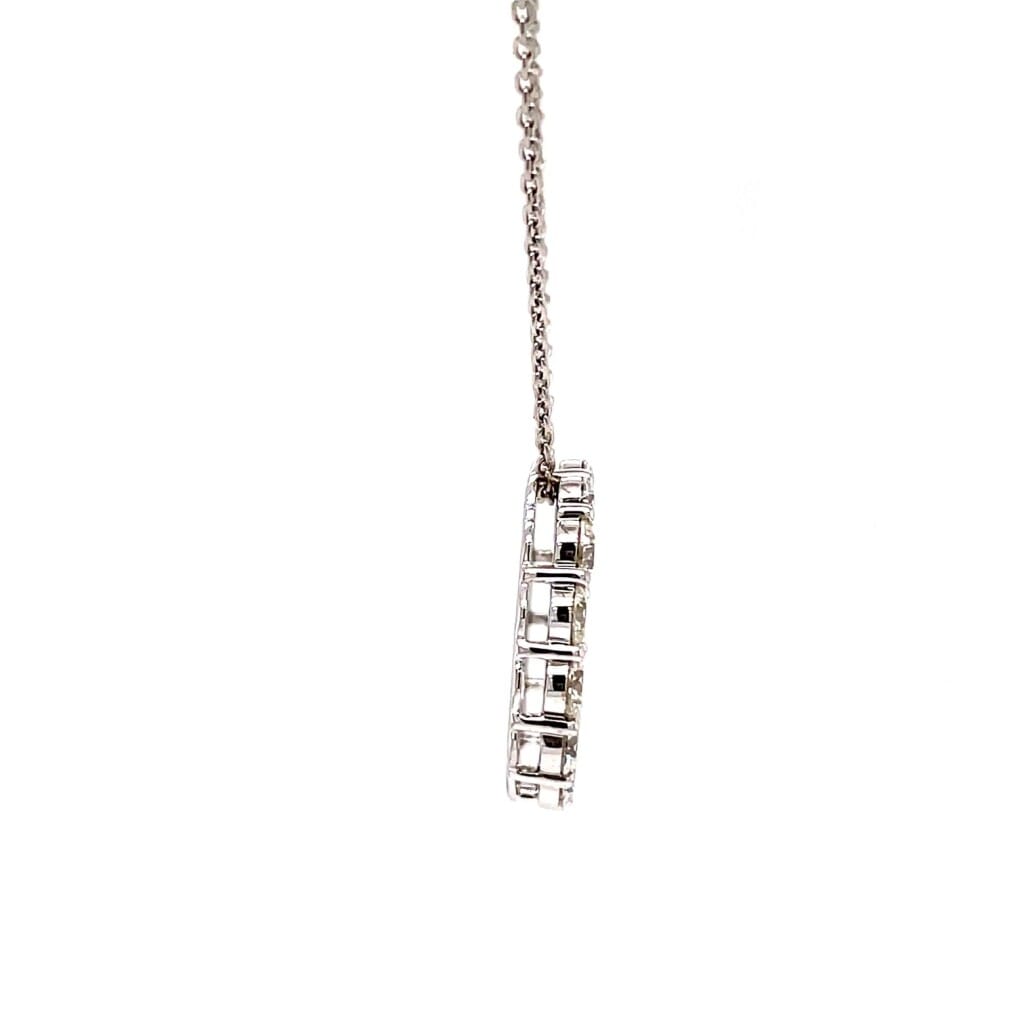 White Gold Diamond Necklace