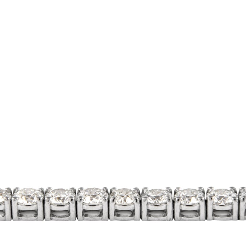 White Gold and 10.25ctw Diamond Tennis Bracelet