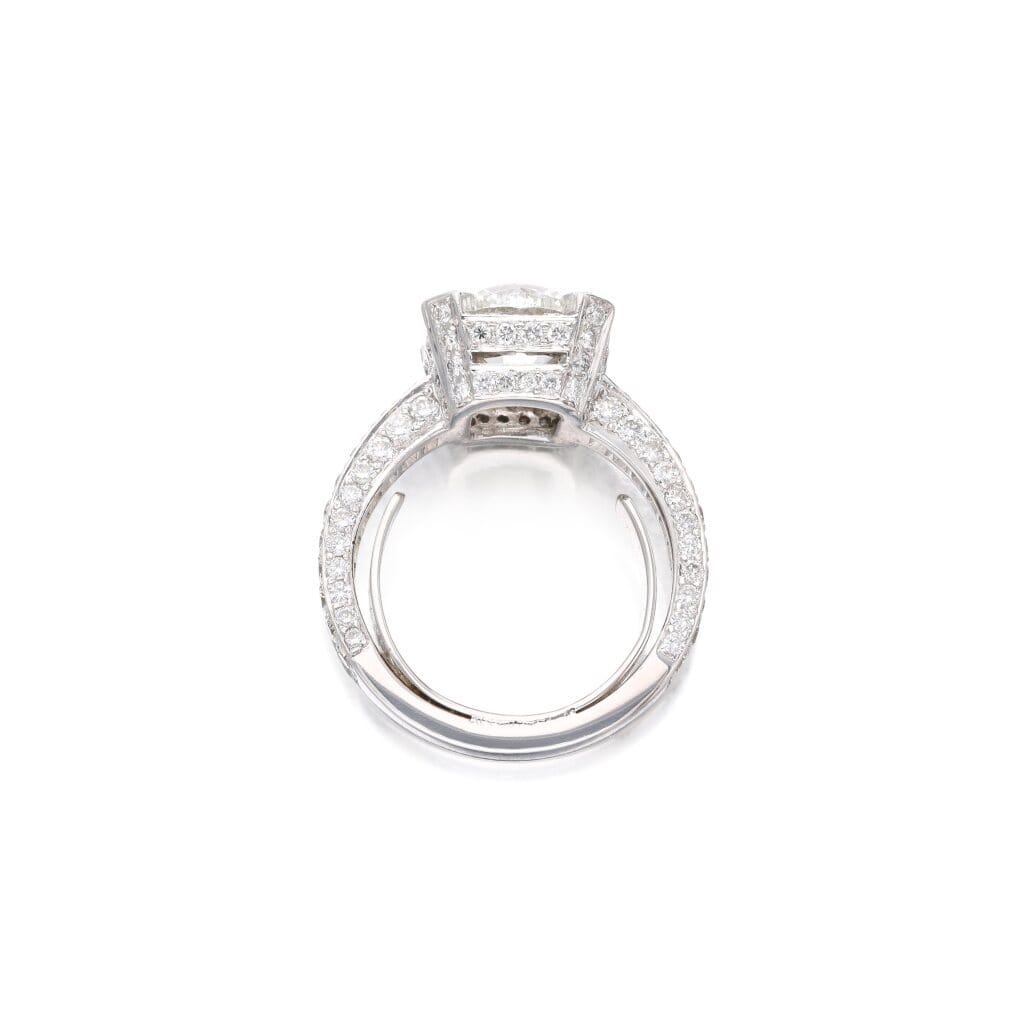White Gold, 2.02ct Diamond and Diamond Ring
