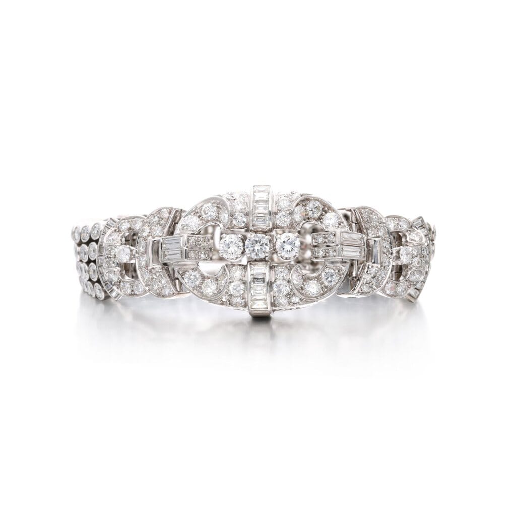 Platinum and Diamond Bracelet