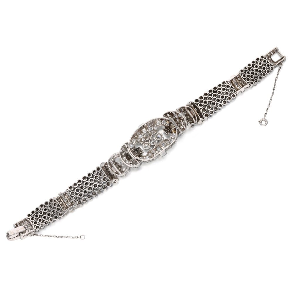 Platinum and Diamond Bracelet