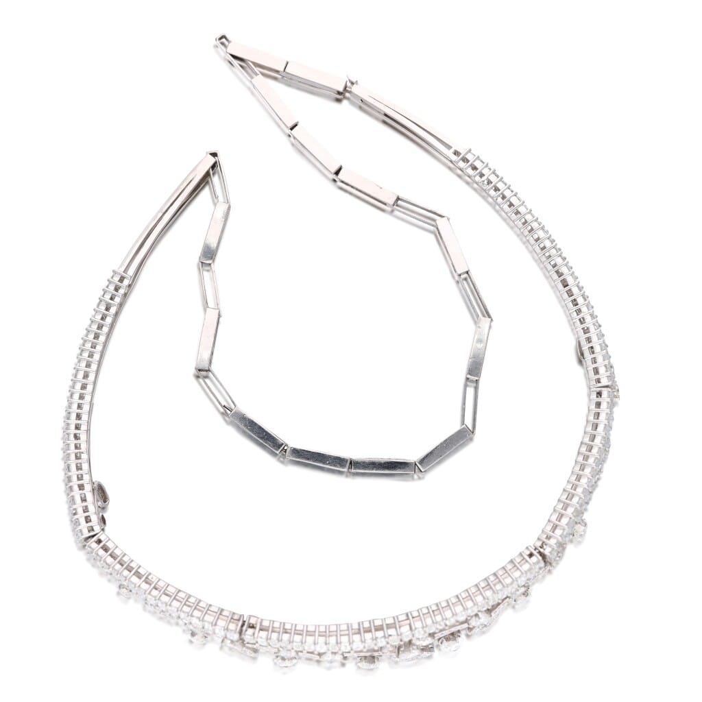 White Gold and Diamond Tiara