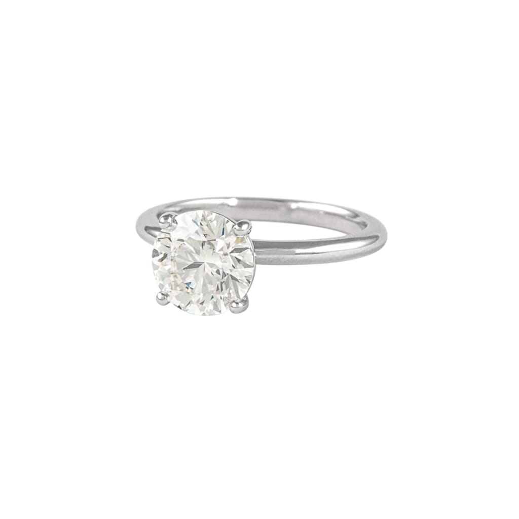 White Gold and 2.00ct Diamond Solitaire Ring