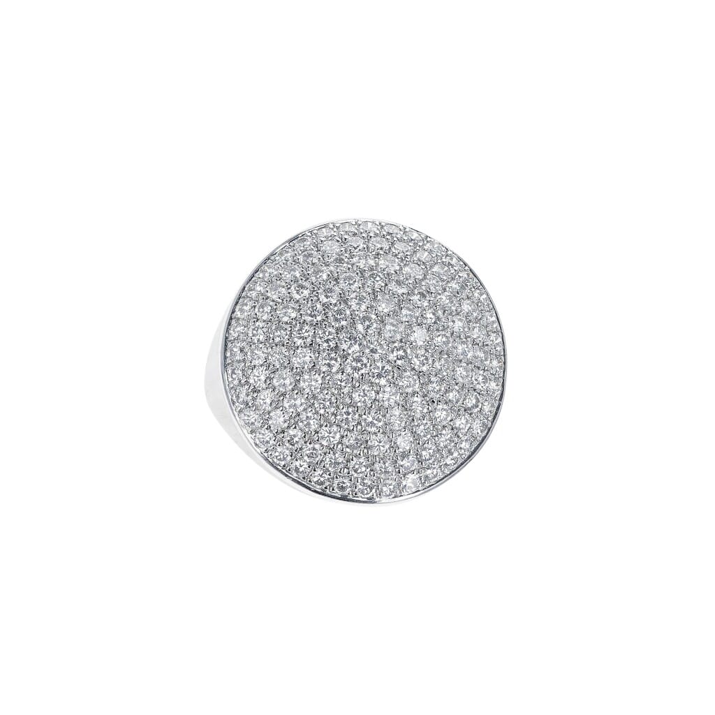 White Gold and Diamond Ring