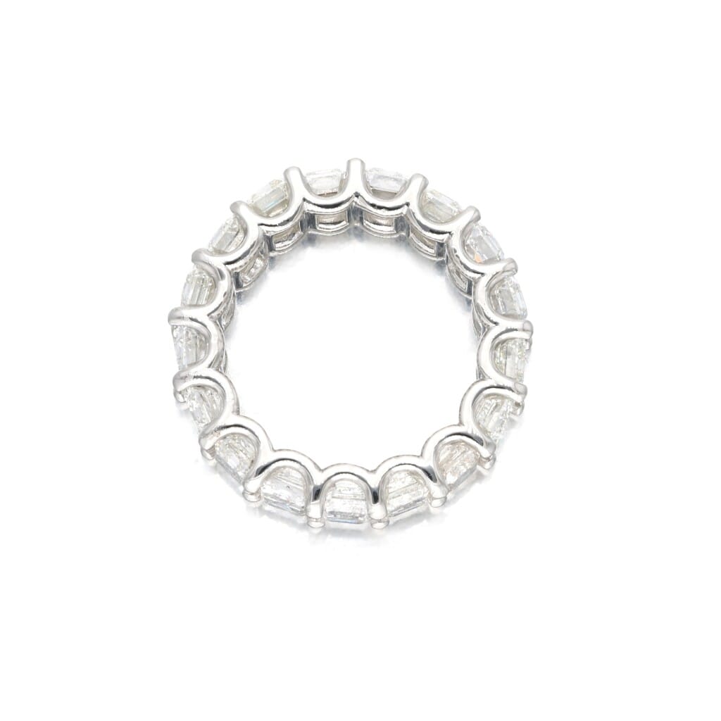 Platinum and 8.65ct Diamond Eternity Ring