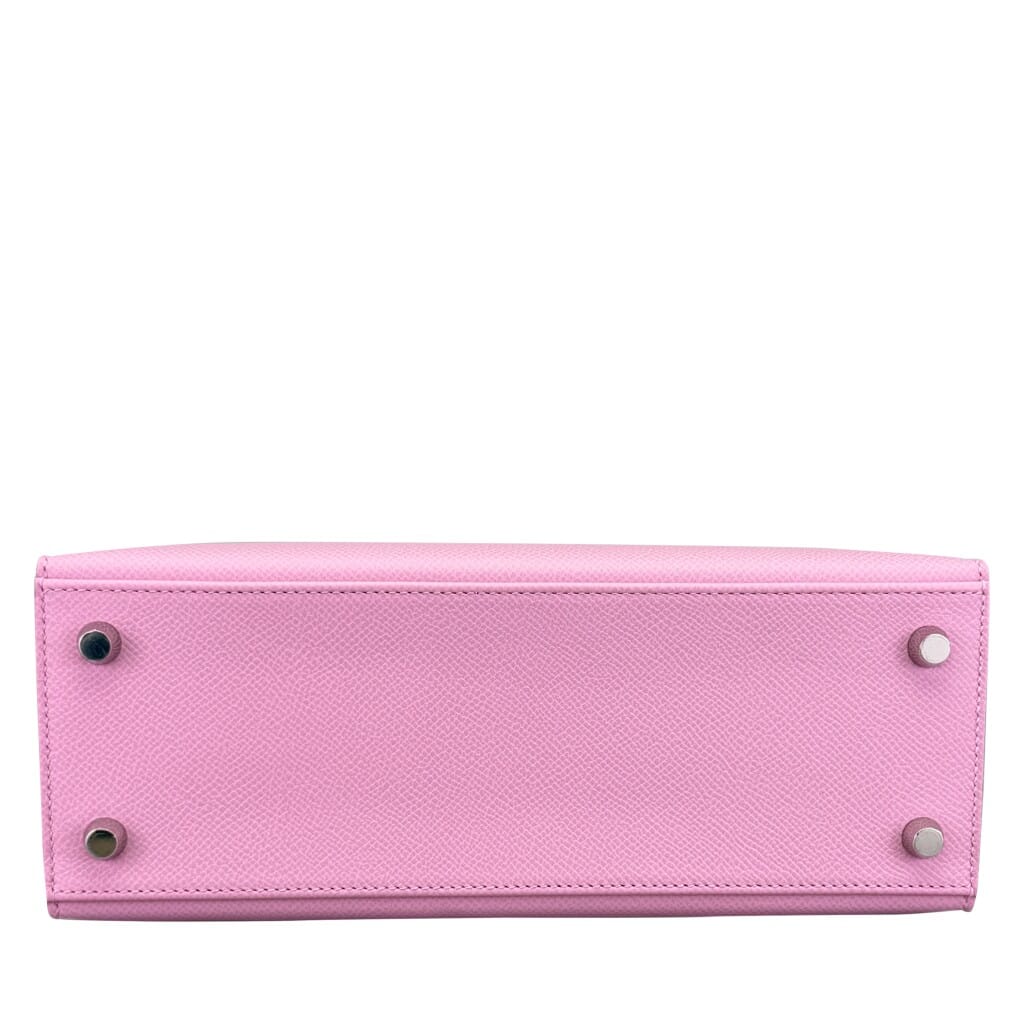 Mauve Sylvestre Epsom Sellier Kelly 25 Palladium Hardware, 2025