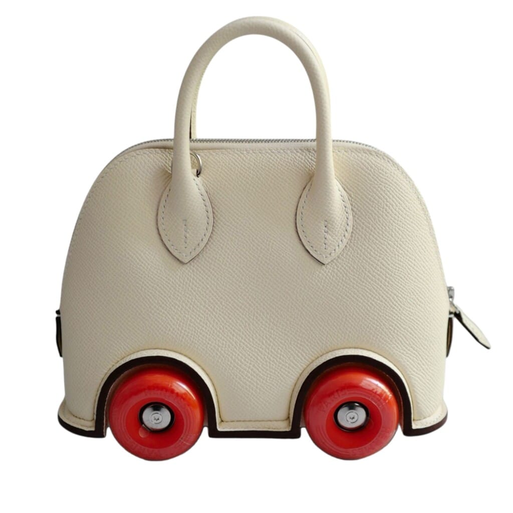 Nata and Orange Epsom Bolide on Wheels Palladium Hardware, 2026